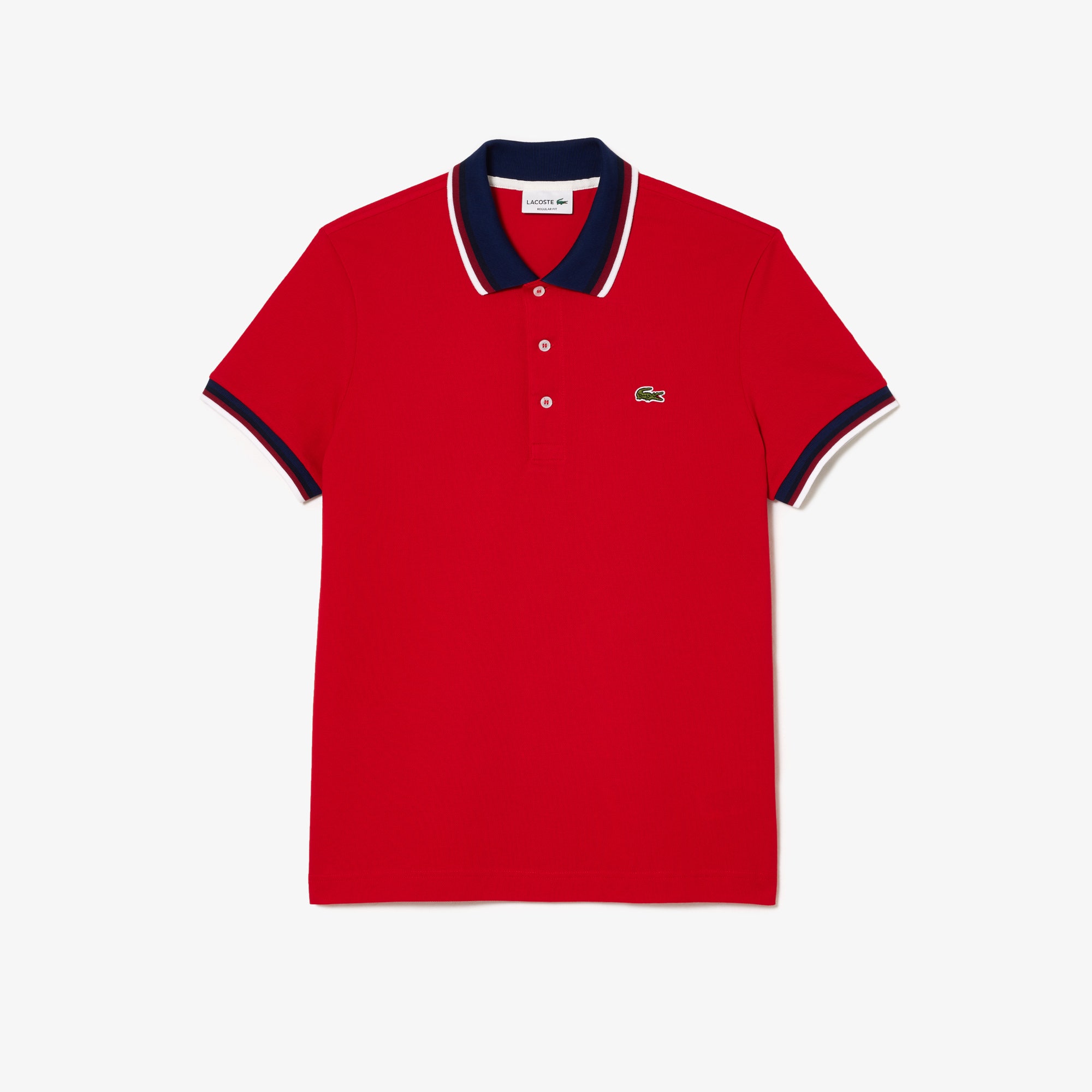 Regular Fit Stretch Mini Pique Polo Shirt