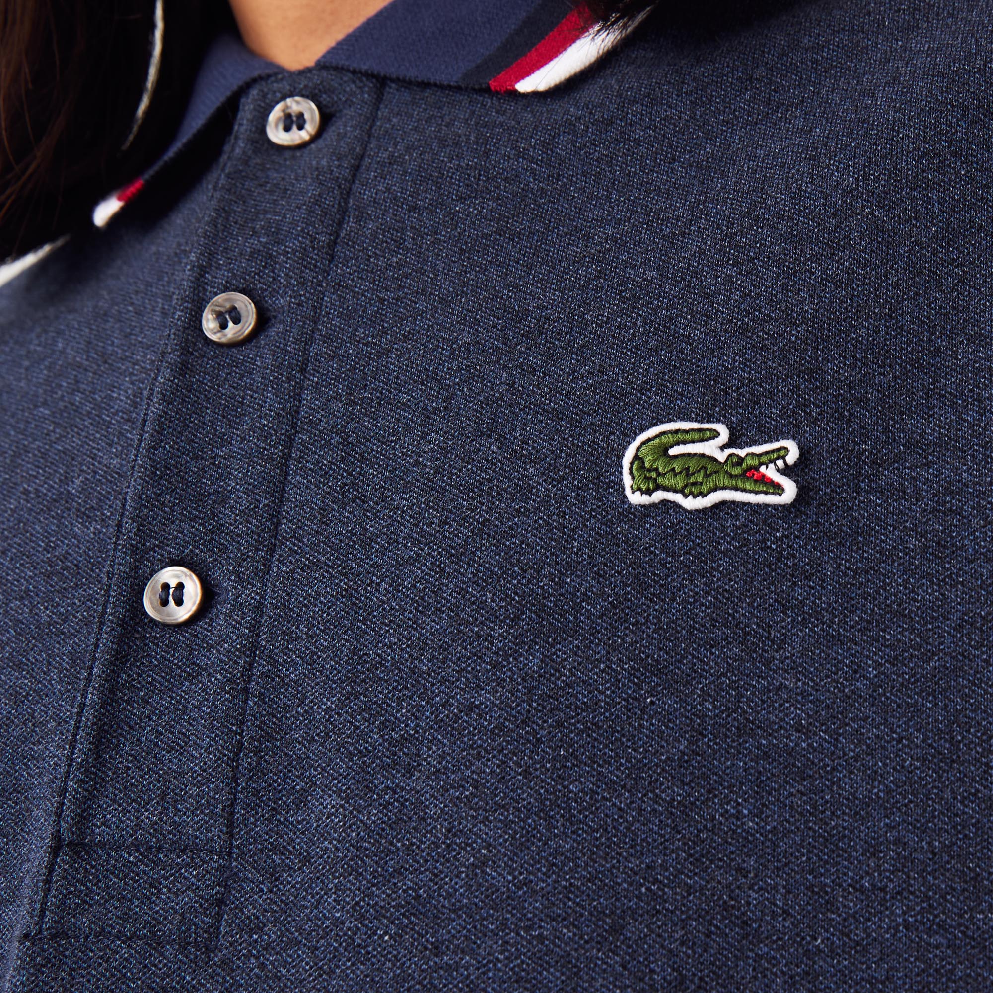 Regular Fit Stretch Mini Pique Polo Shirt
