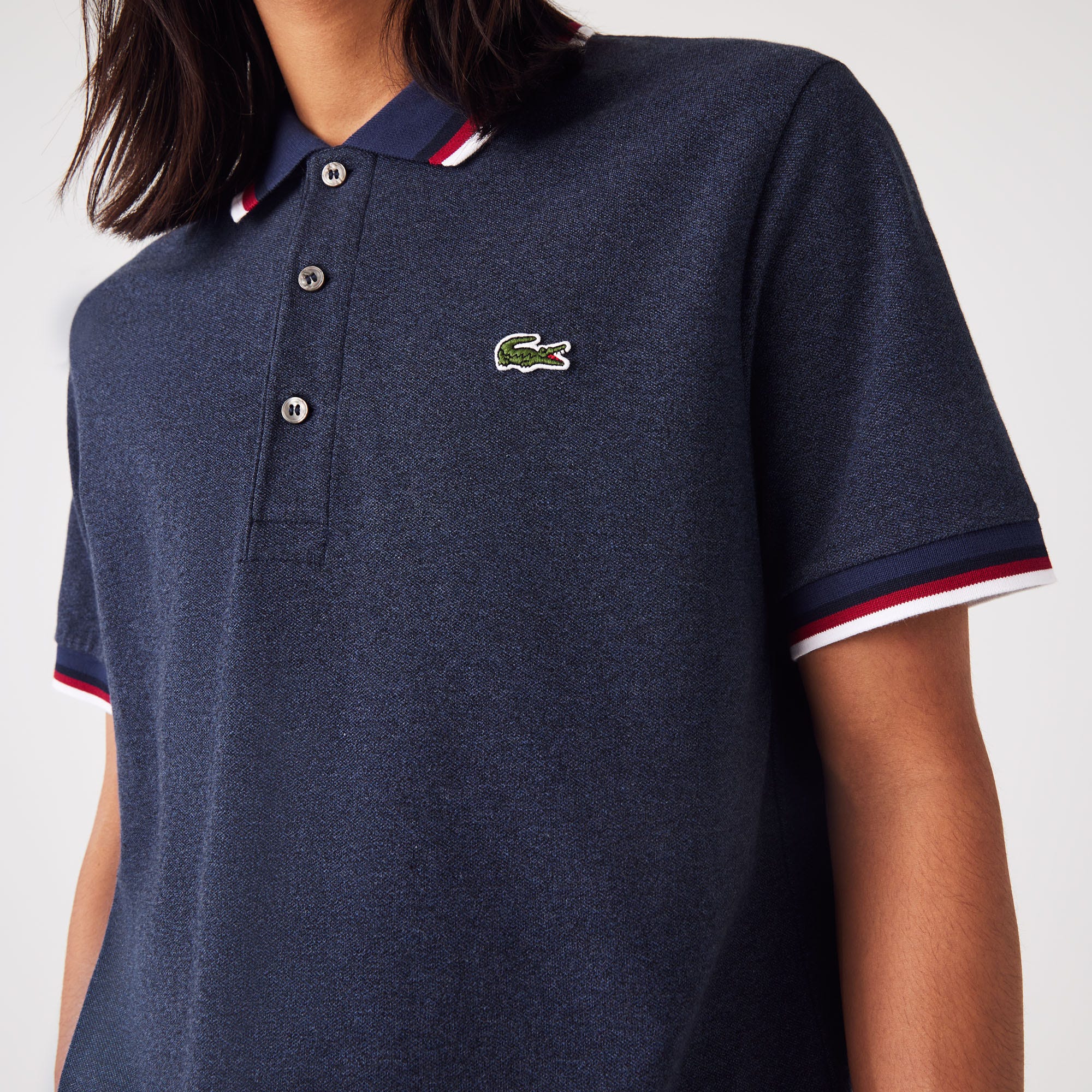Regular Fit Stretch Mini Pique Polo Shirt