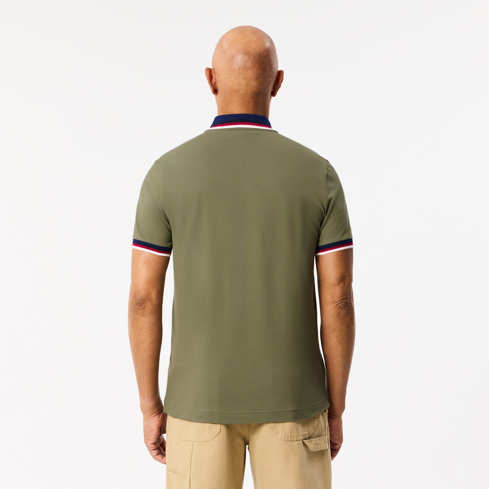 Regular Fit Stretch Mini Pique Polo Shirt
