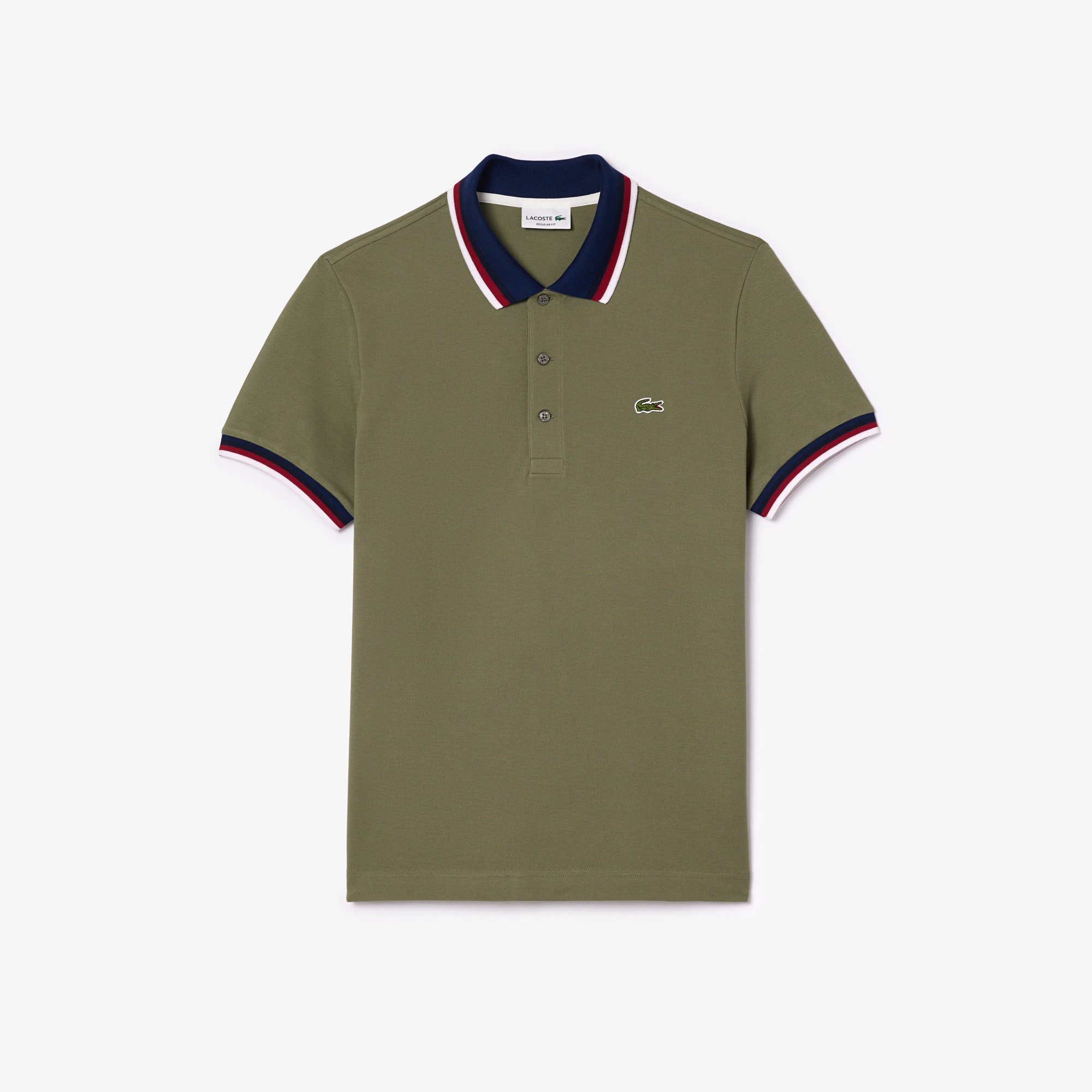 Regular Fit Stretch Mini Pique Polo Shirt