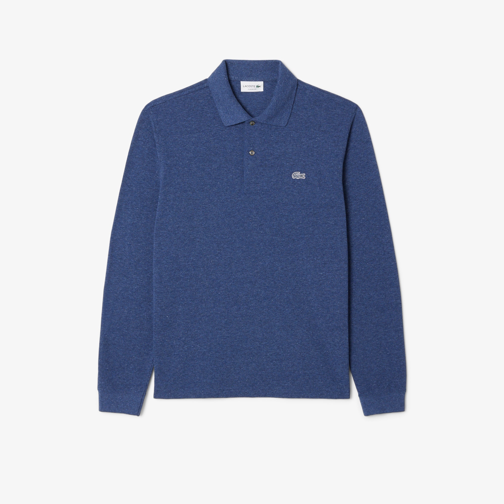Classic Fit Long Sleeved L.12.12 Polo Shirt