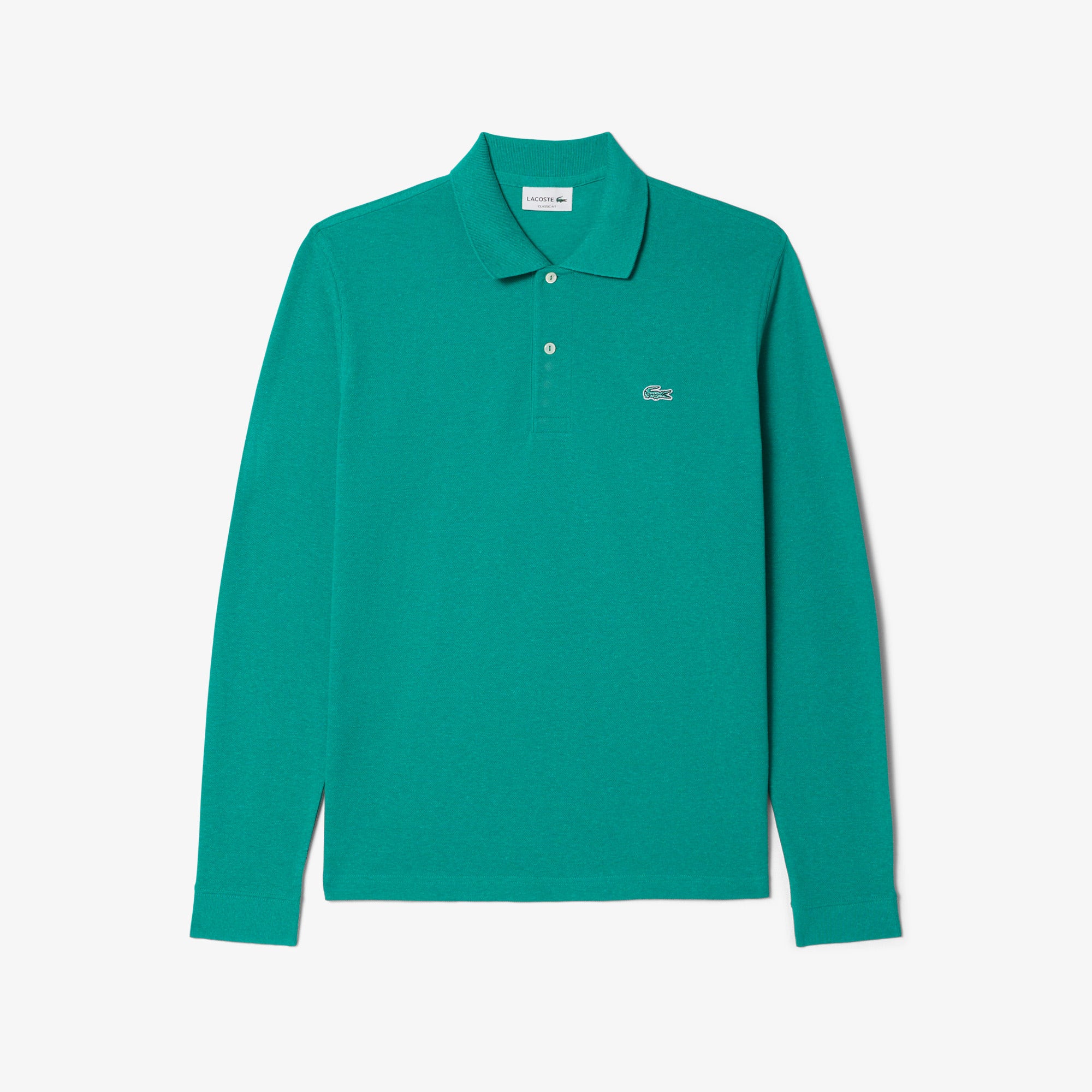 Classic Fit Long Sleeved L.12.12 Polo Shirt