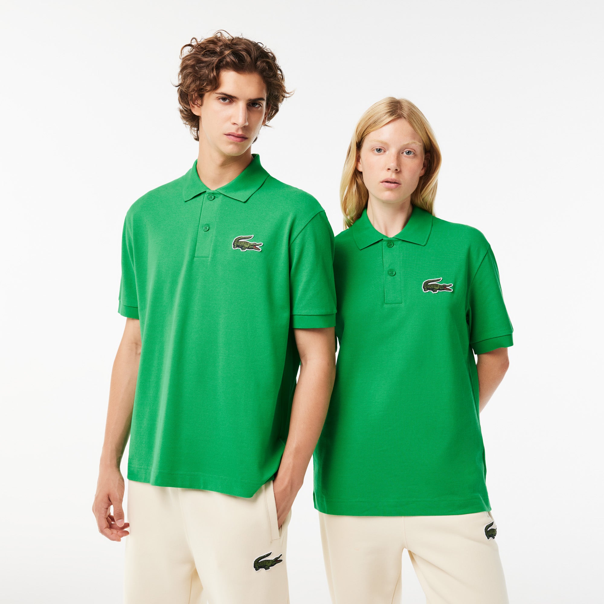 Loose Fit L.12.12 Pique Polo Shirt
