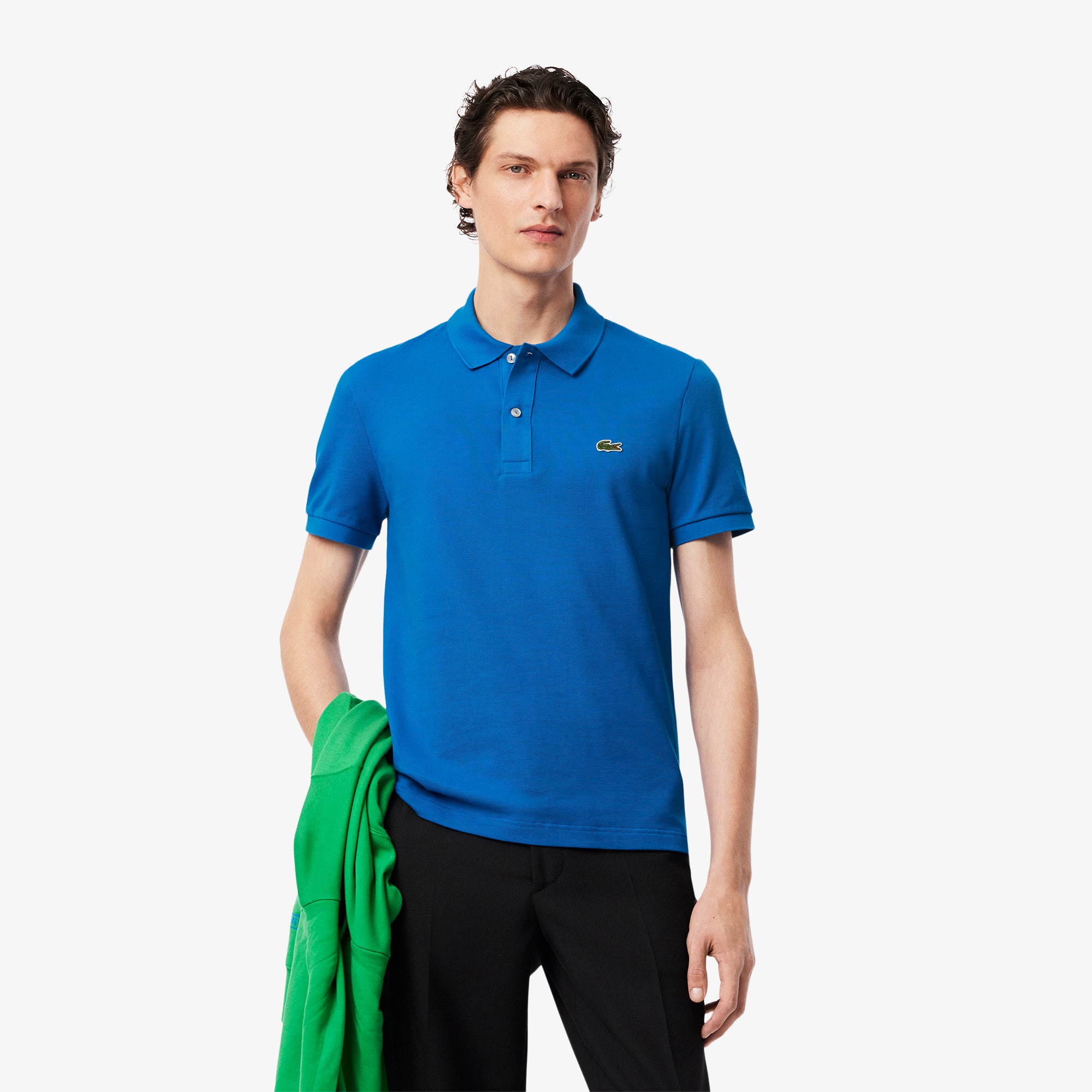 Slim Fit L.12.12 Pique Polo Shirt