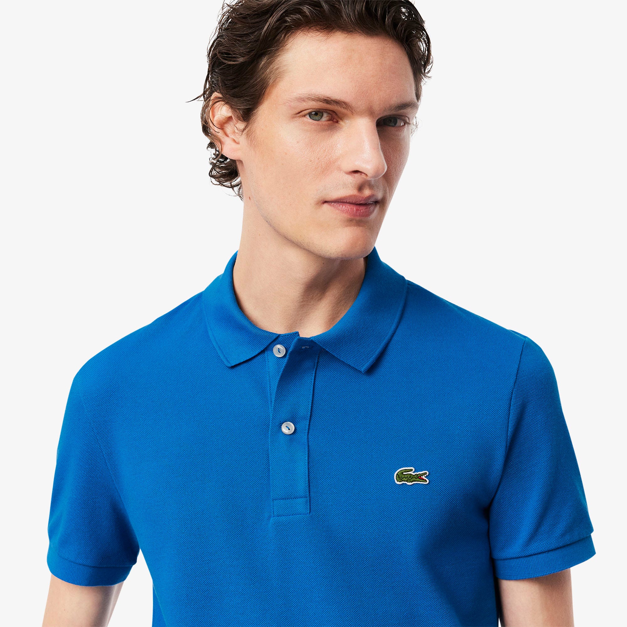 Slim Fit L.12.12 Pique Polo Shirt