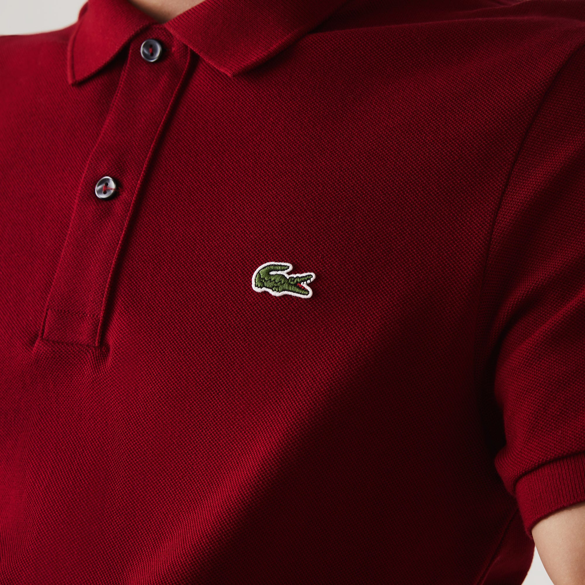 Slim Fit L.12.12 Pique Polo Shirt