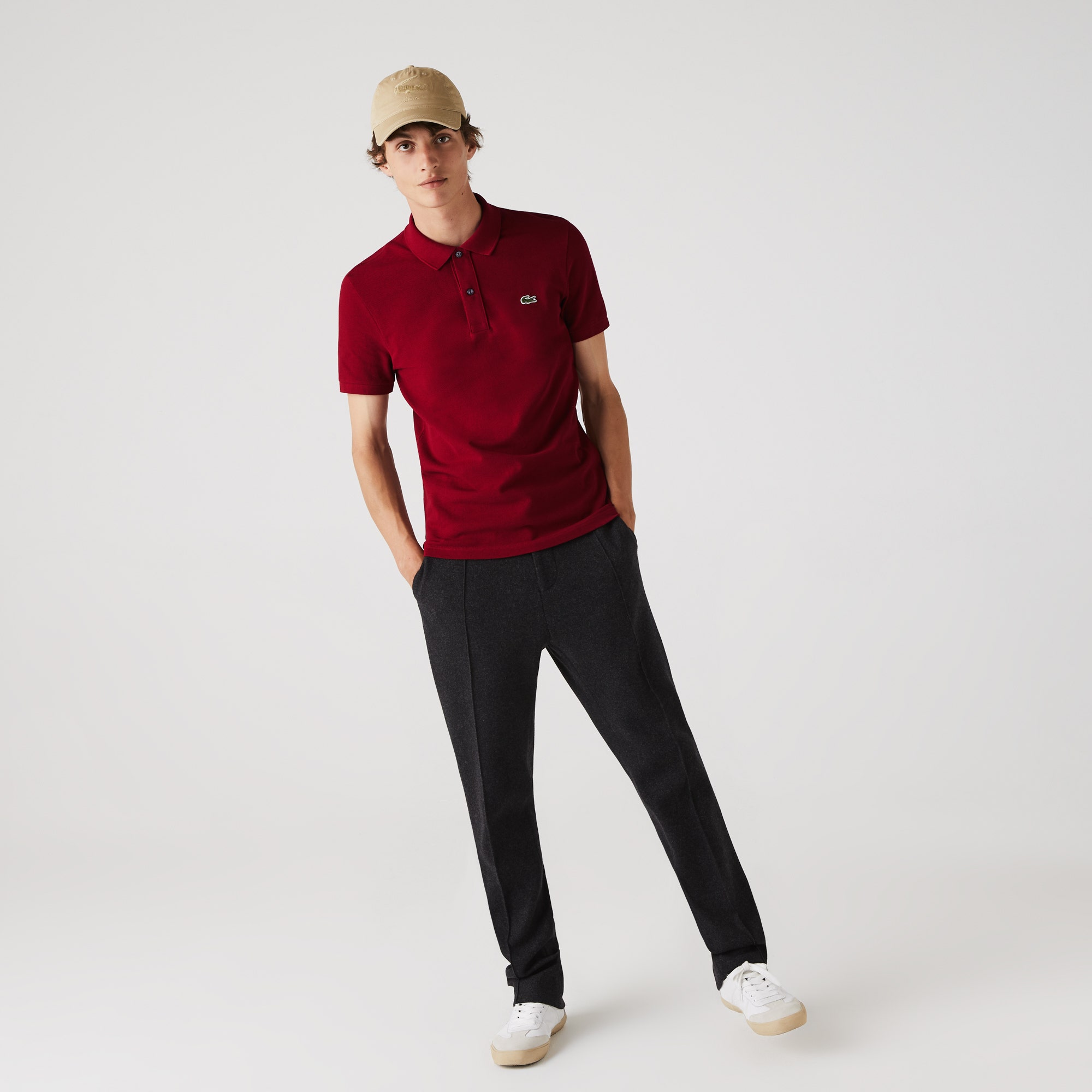 Slim Fit L.12.12 Pique Polo Shirt