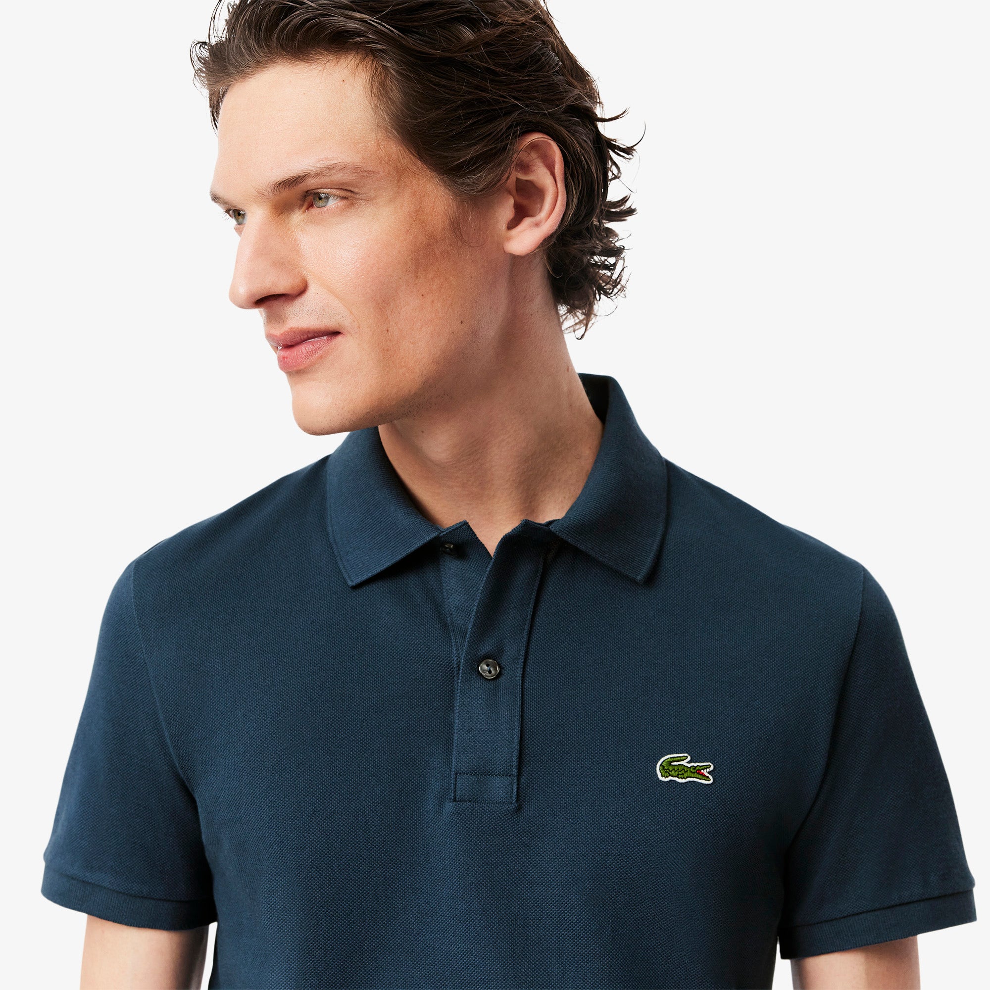 Slim Fit L.12.12 Pique Polo Shirt