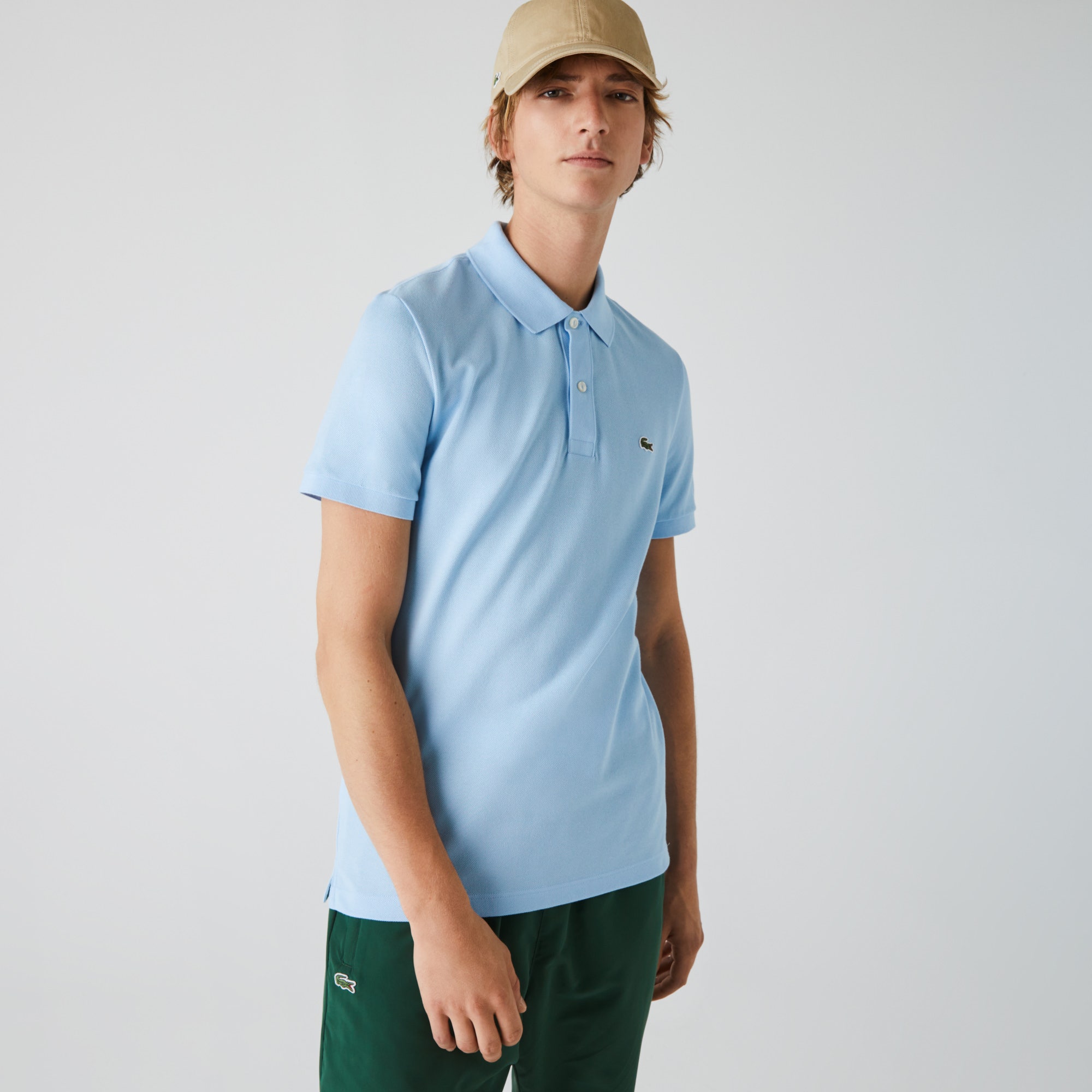 Slim Fit L.12.12 Pique Polo Shirt