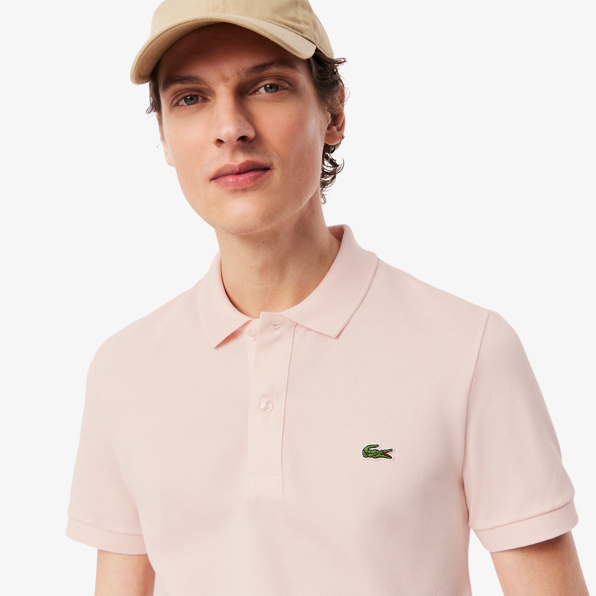 Slim Fit L.12.12 Pique Polo Shirt