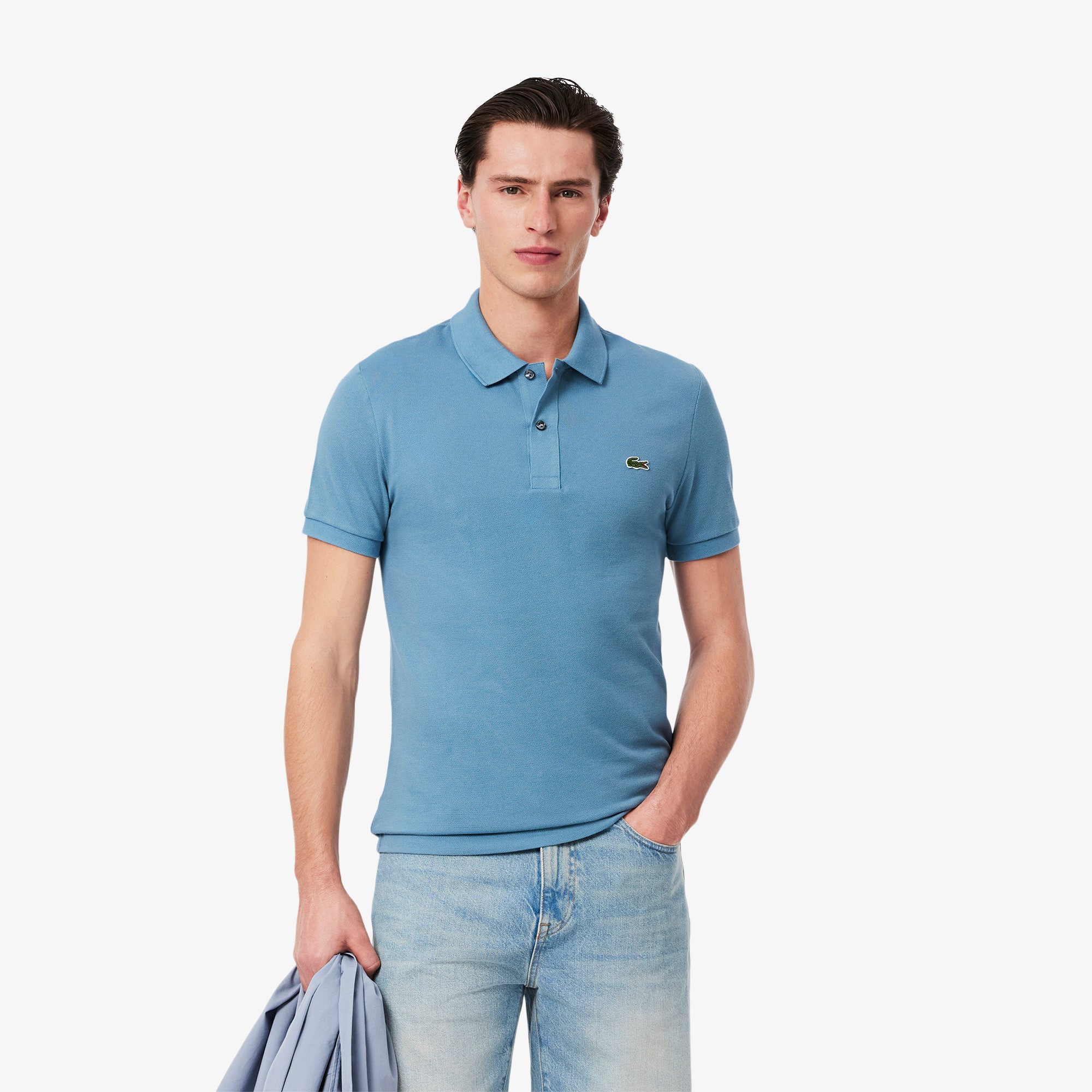 Slim Fit L.12.12 Pique Polo Shirt
