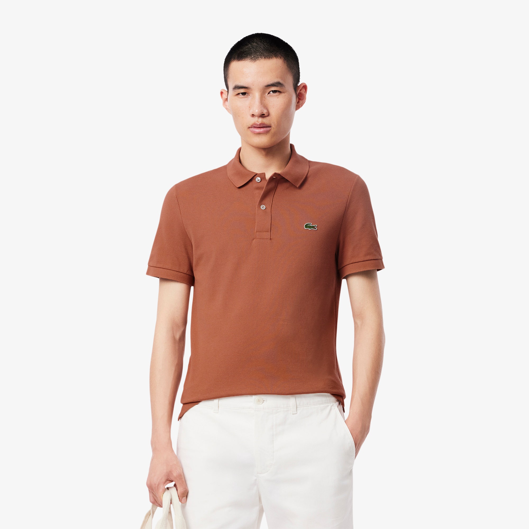 Slim Fit L.12.12 Pique Polo Shirt