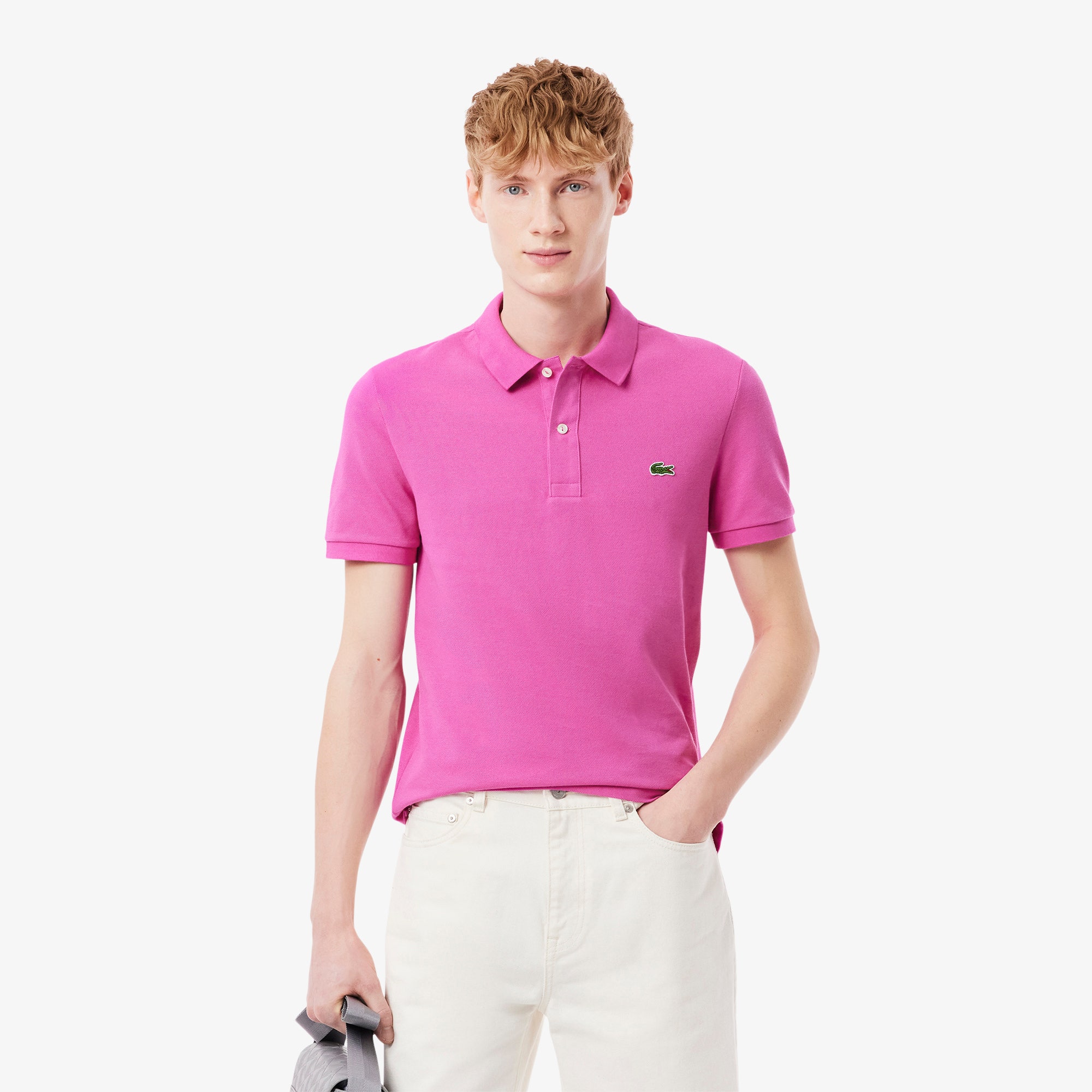 Slim Fit L.12.12 Pique Polo Shirt