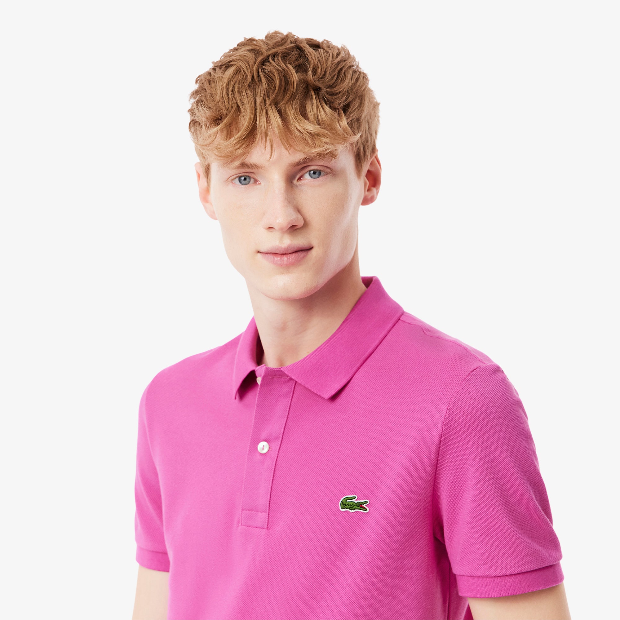 Slim Fit L.12.12 Pique Polo Shirt