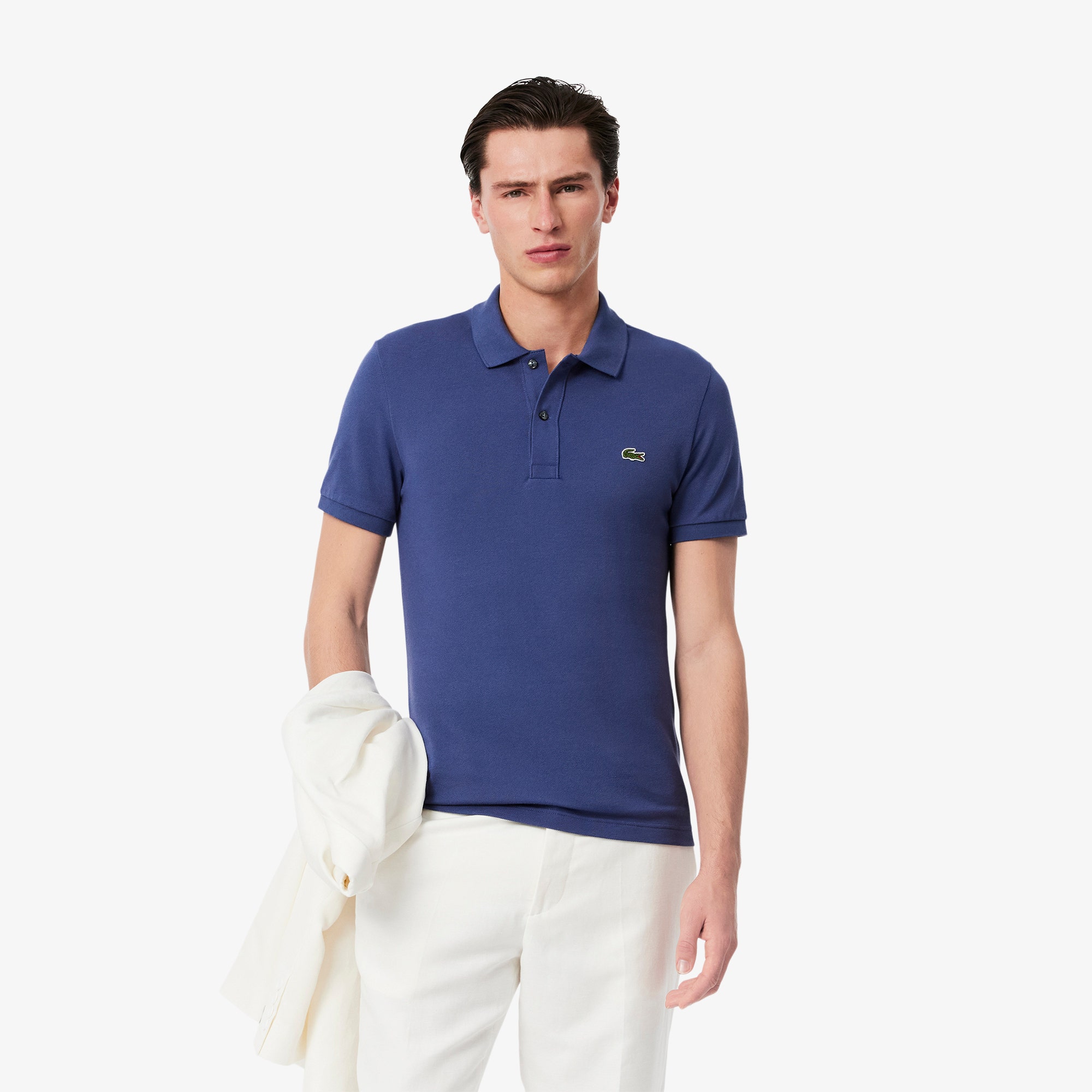 Slim Fit L.12.12 Pique Polo Shirt