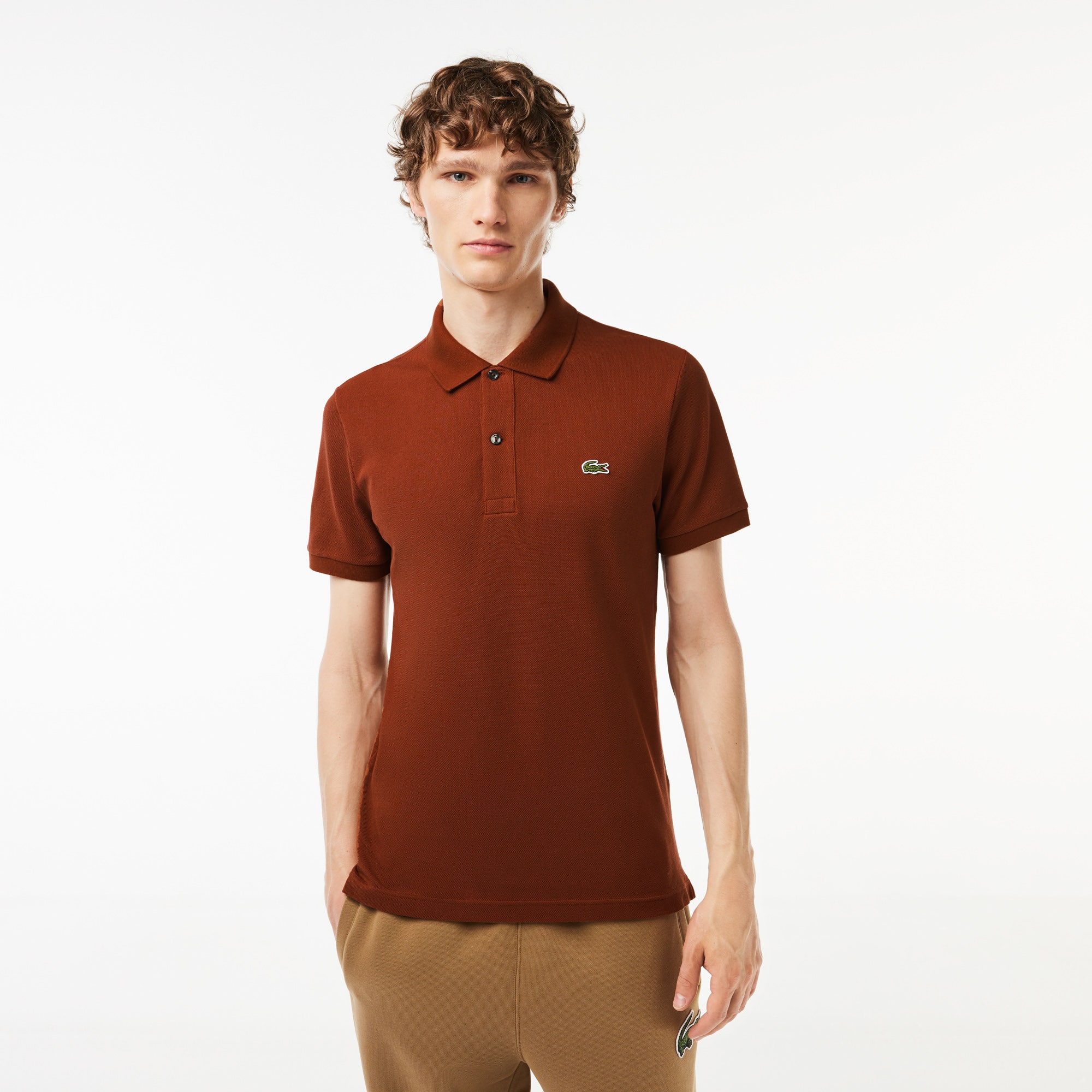 Original L.12.12 Slim Fit Petit Piqué Cotton Polo Shirt