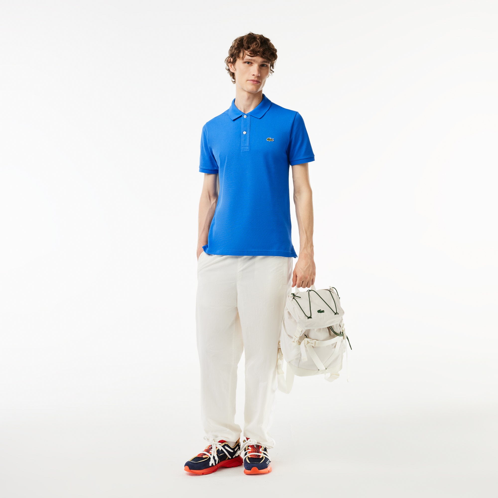 Original L.12.12 Slim Fit Petit Piqué Cotton Polo Shirt