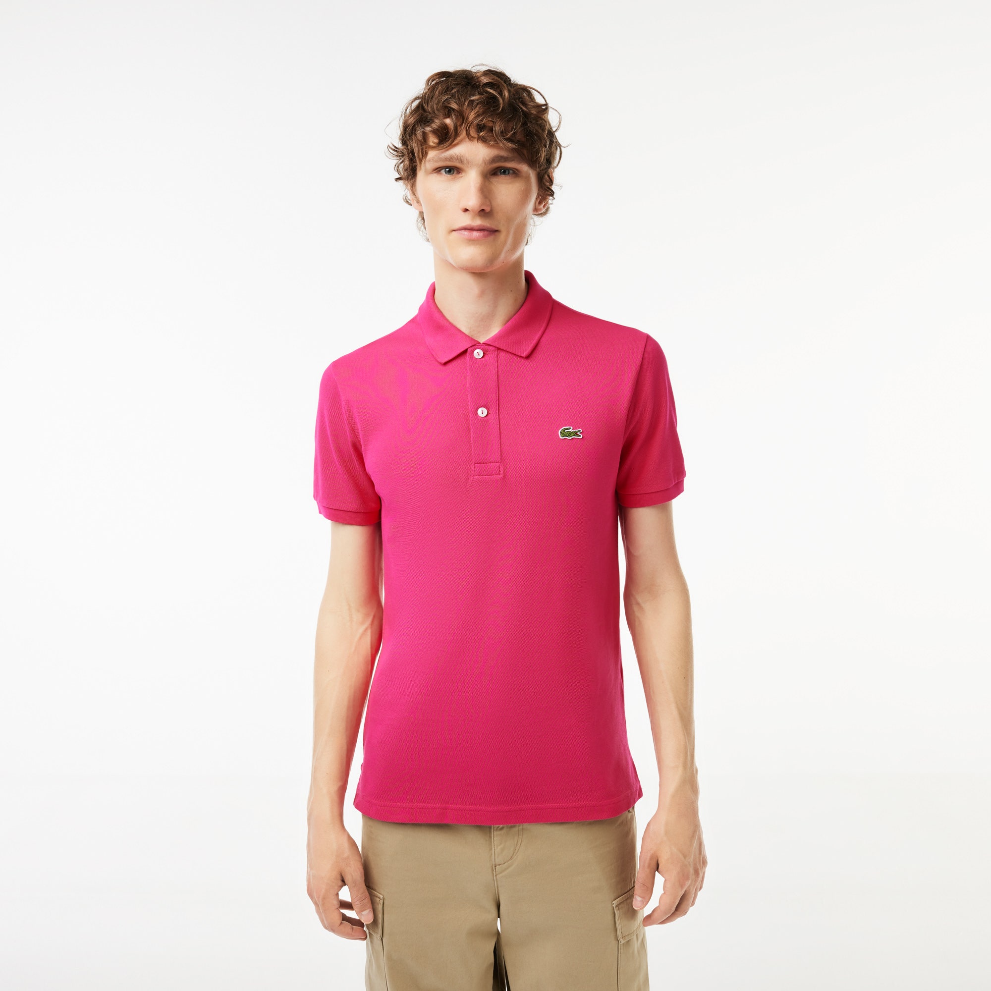 Original L.12.12 Slim Fit Petit Piqué Cotton Polo Shirt