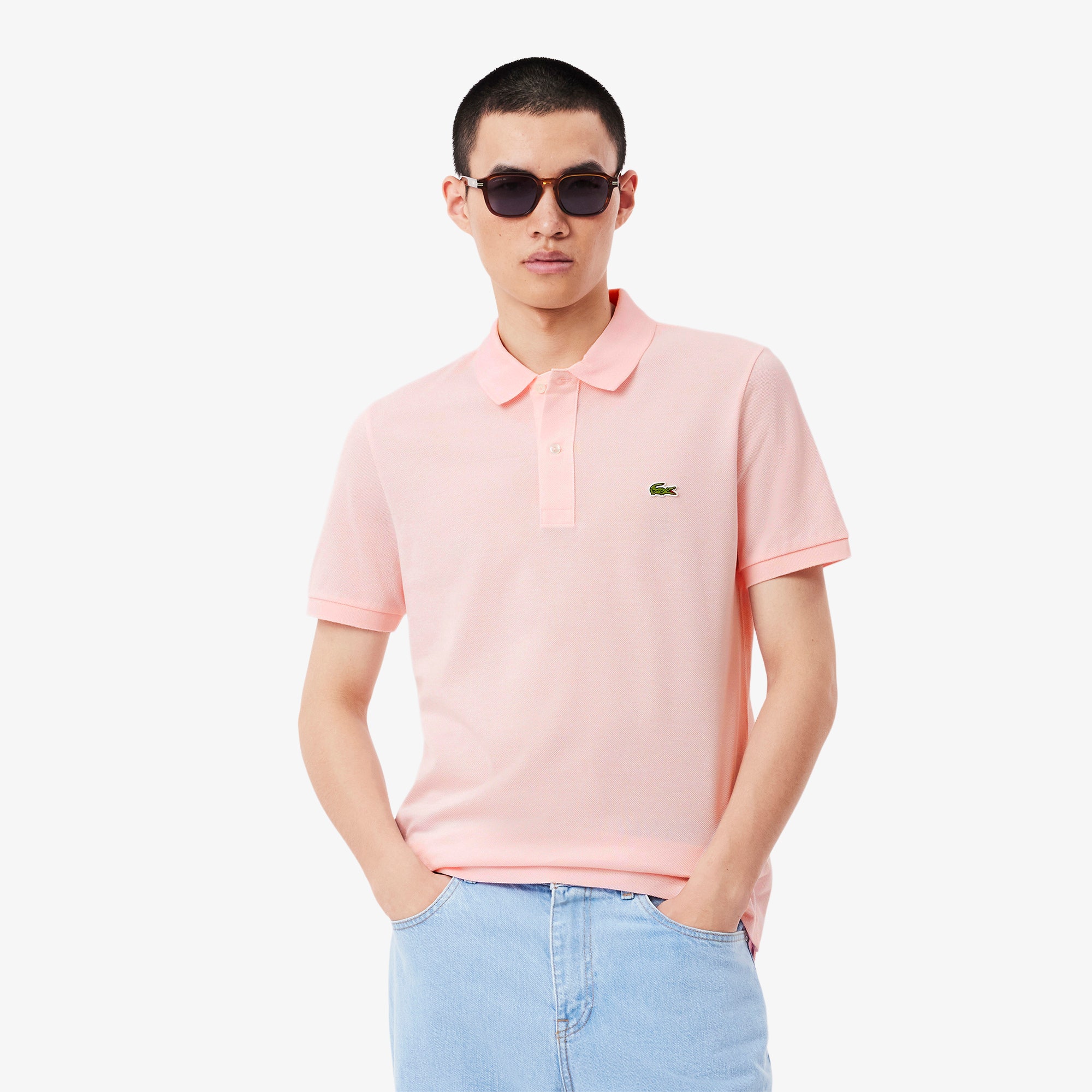 Slim Fit L.12.12 Pique Polo Shirt