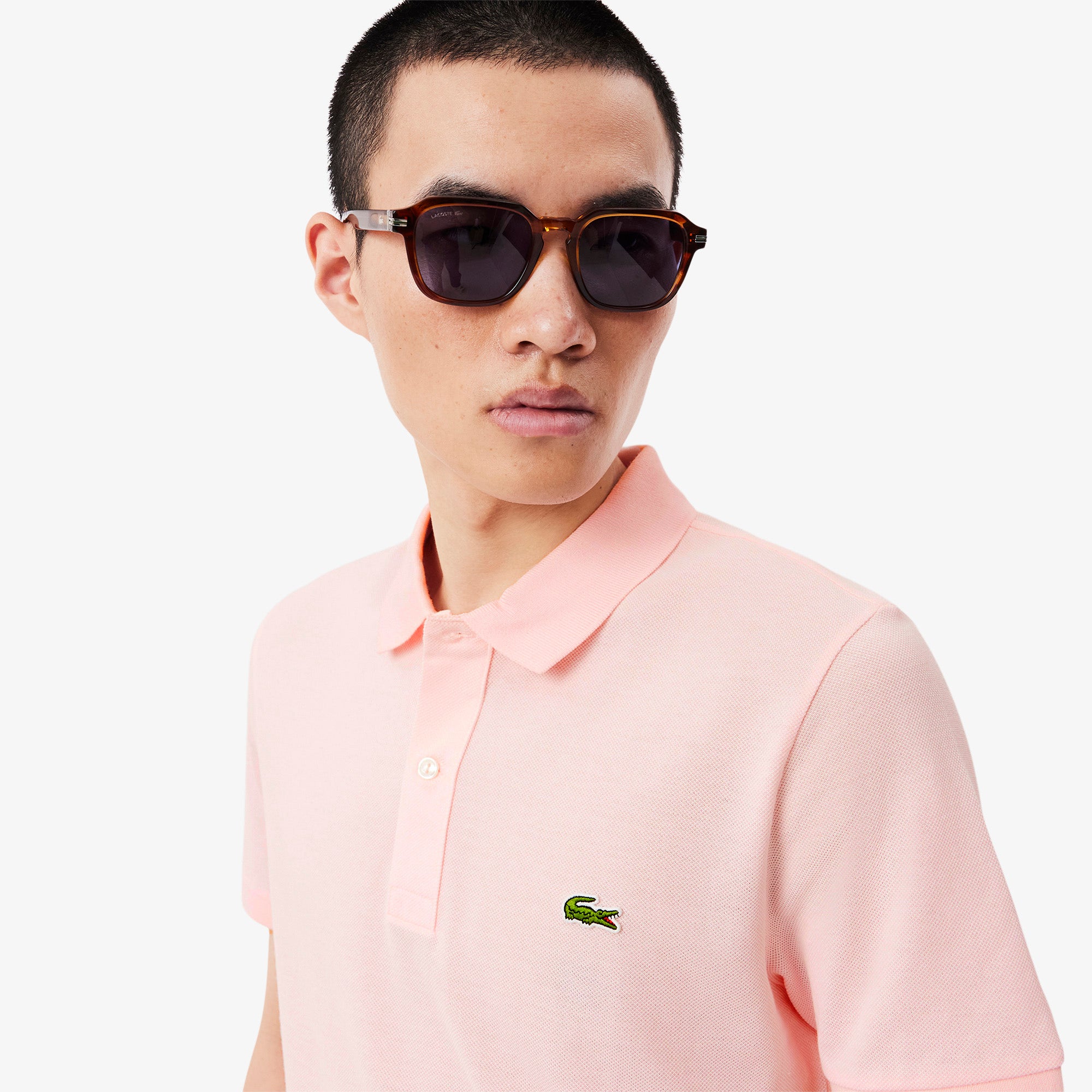 Slim Fit L.12.12 Pique Polo Shirt