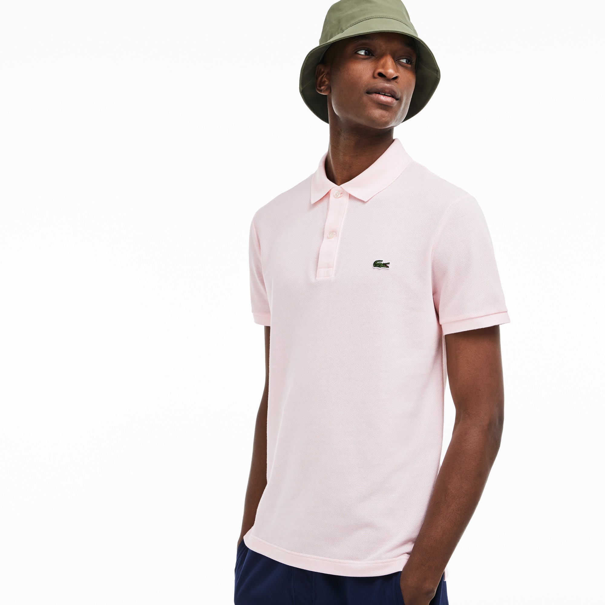 Slim Fit L.12.12 Pique Polo Shirt