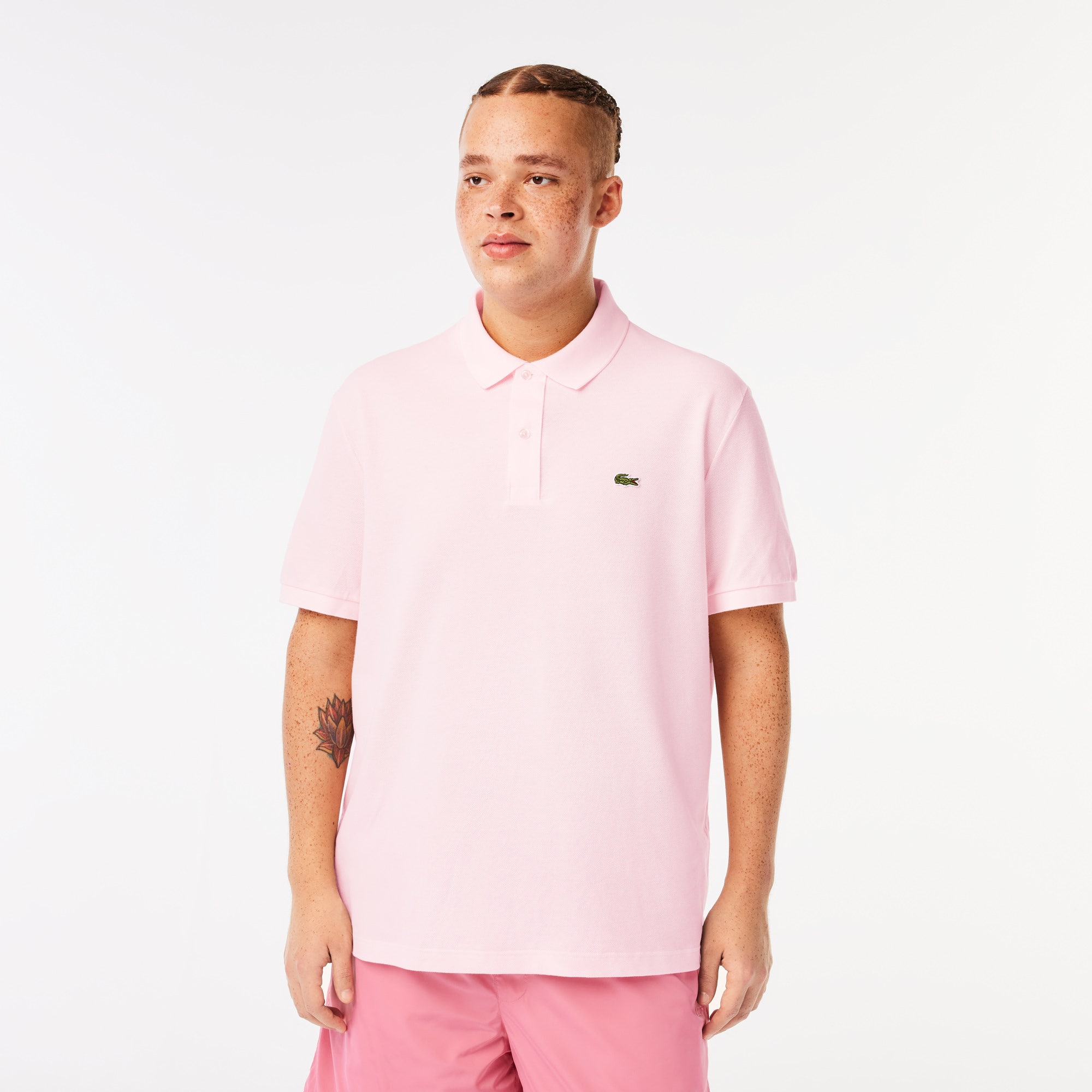 Slim Fit L.12.12 Pique Polo Shirt
