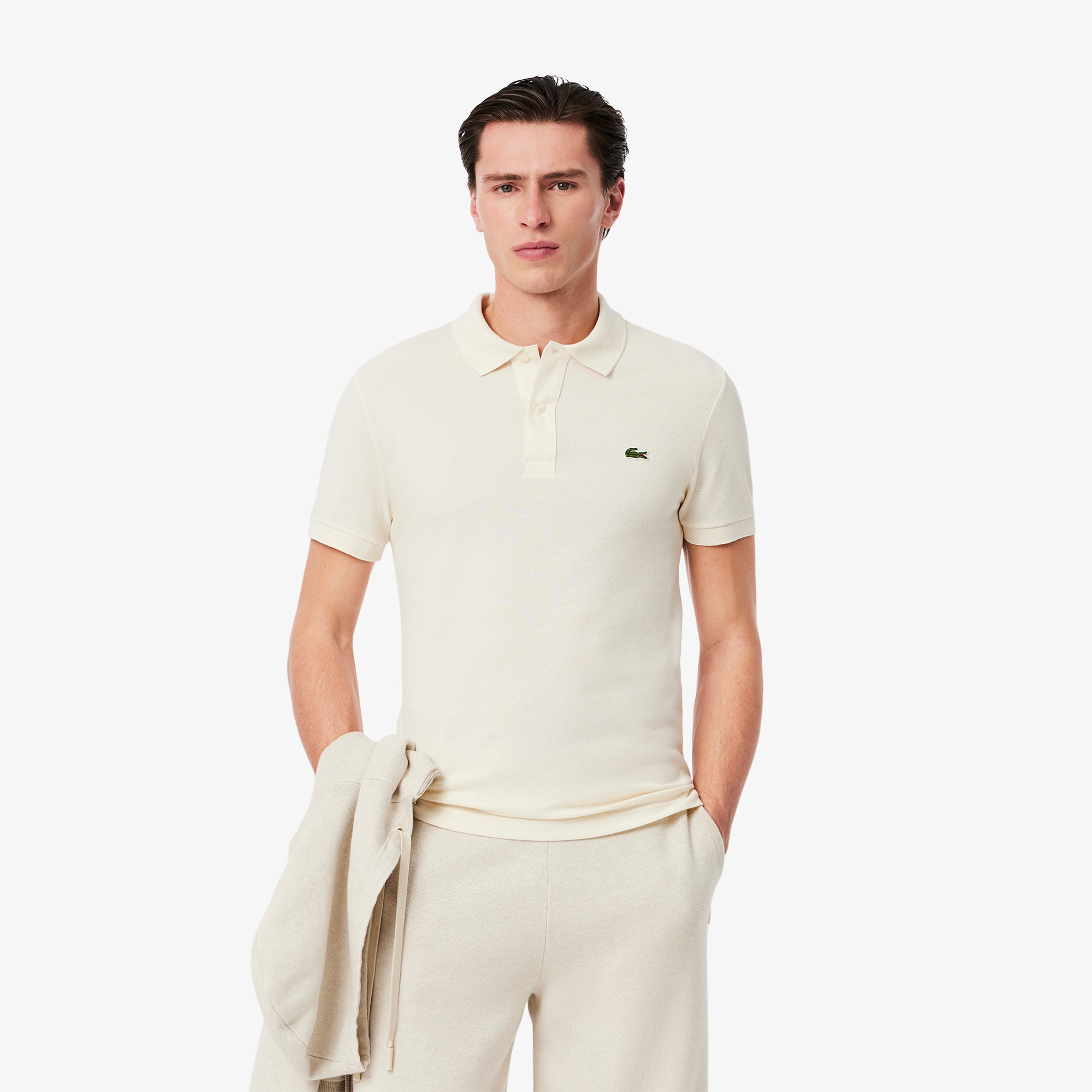 Slim Fit L.12.12 Pique Polo Shirt