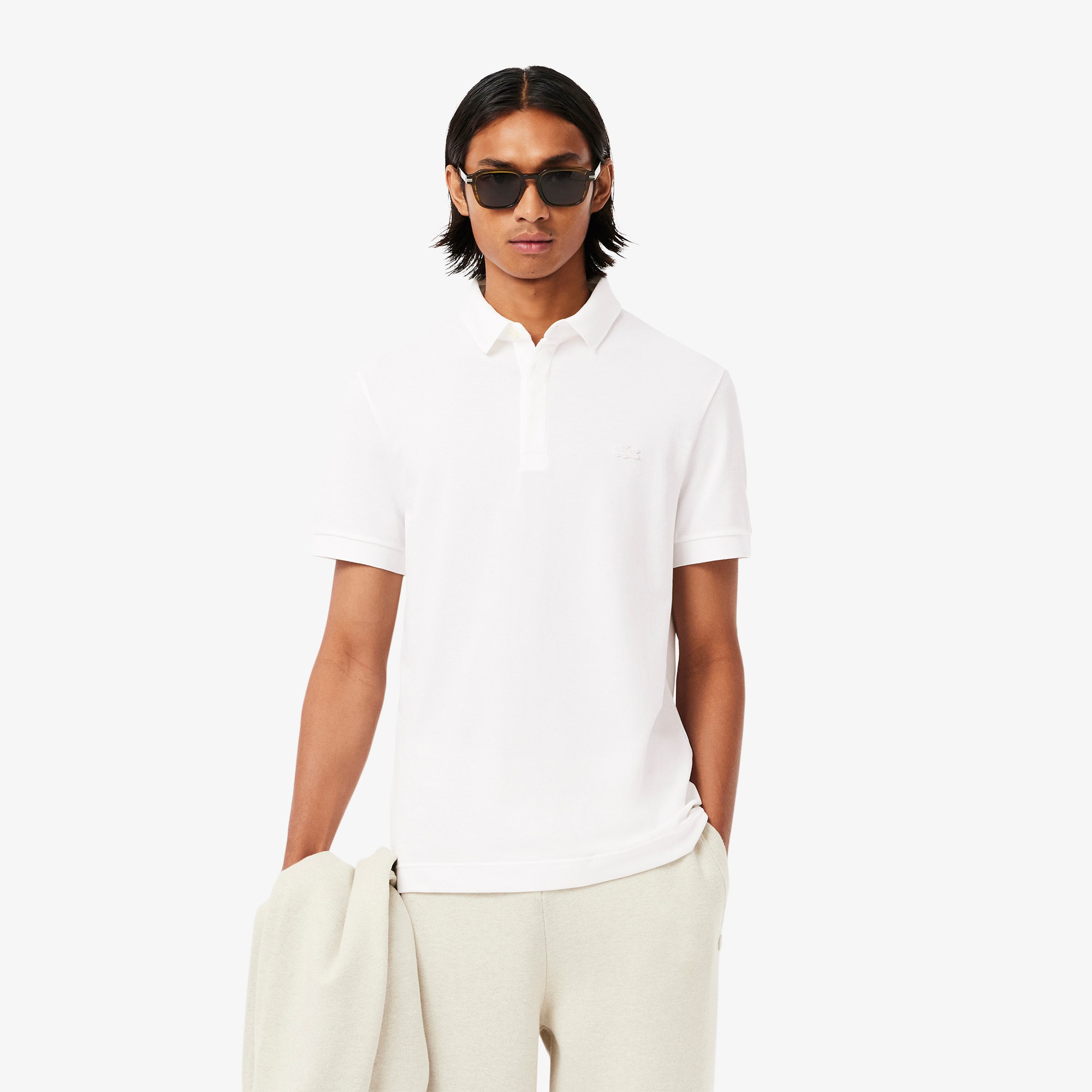 Regular Fit Paris Stretch Pique Polo Shirt