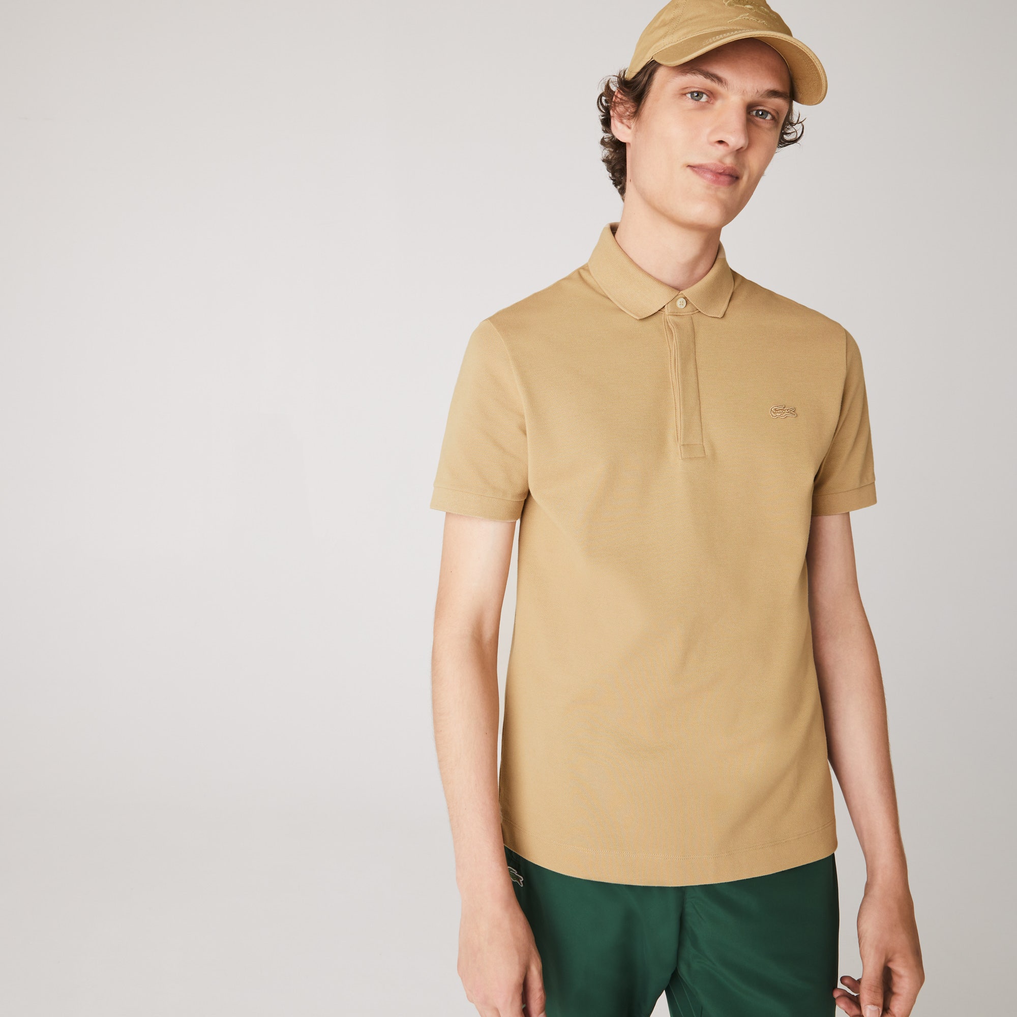 Regular Fit Paris Stretch Pique Polo Shirt