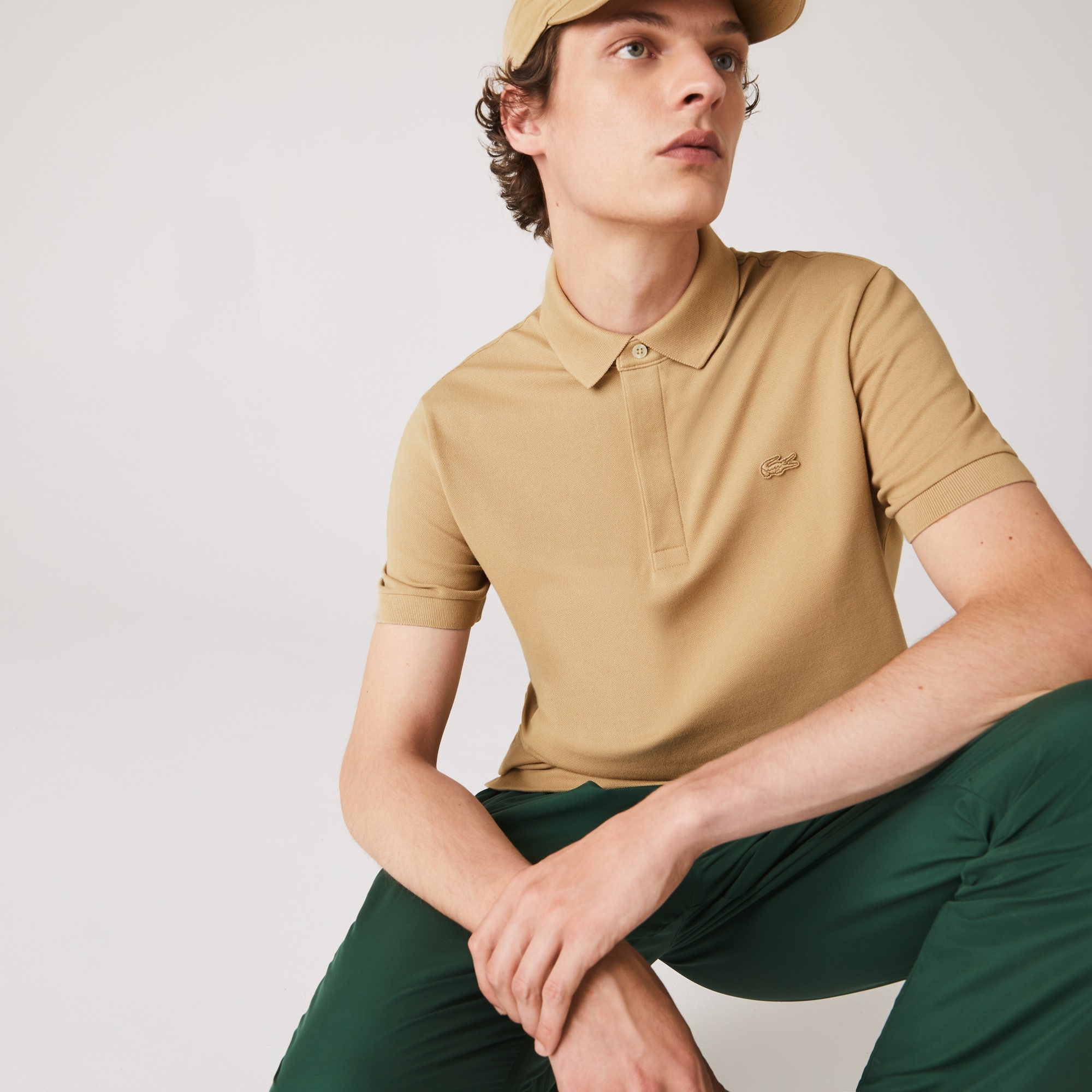 Regular Fit Paris Stretch Pique Polo Shirt
