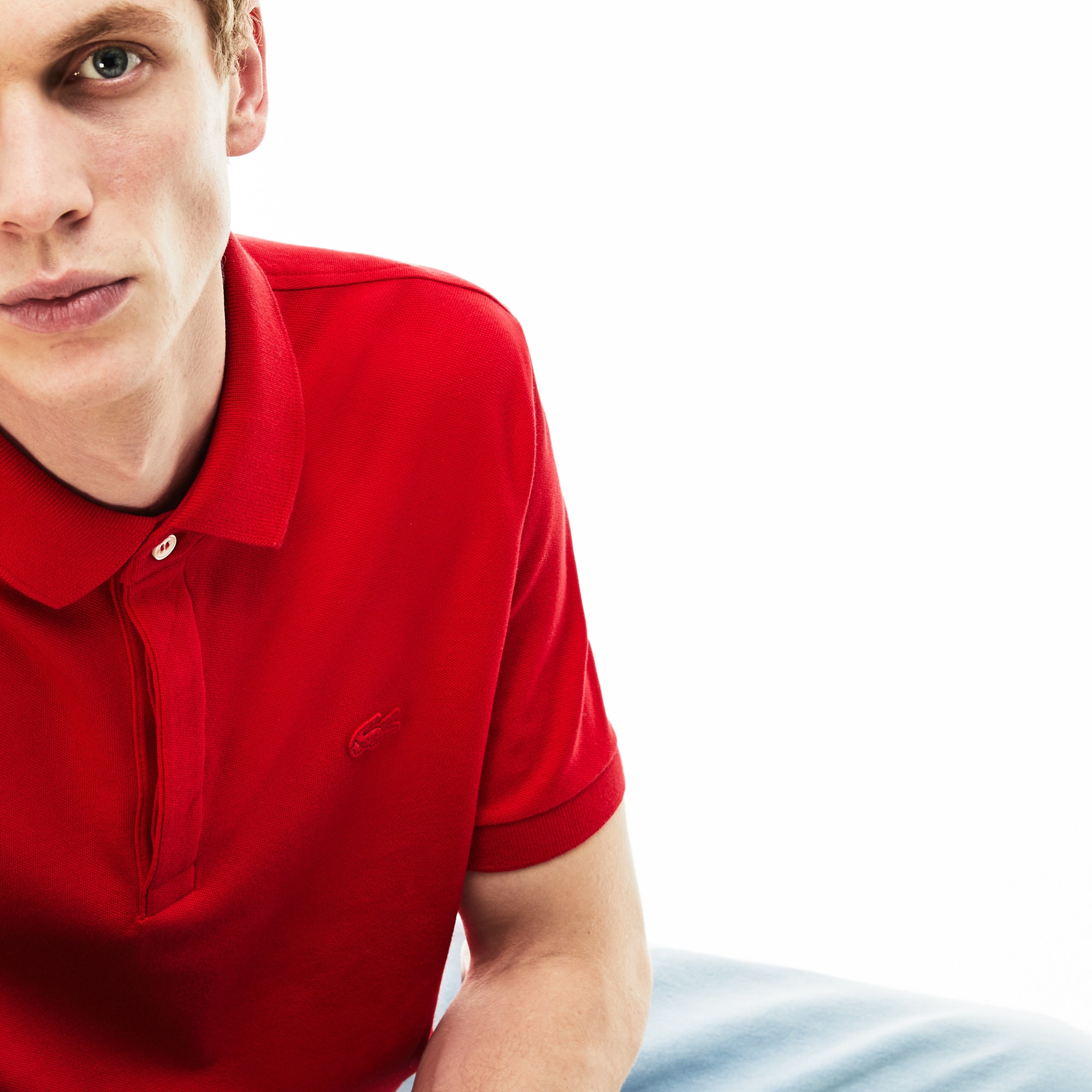 Regular Fit Paris Stretch Pique Polo Shirt