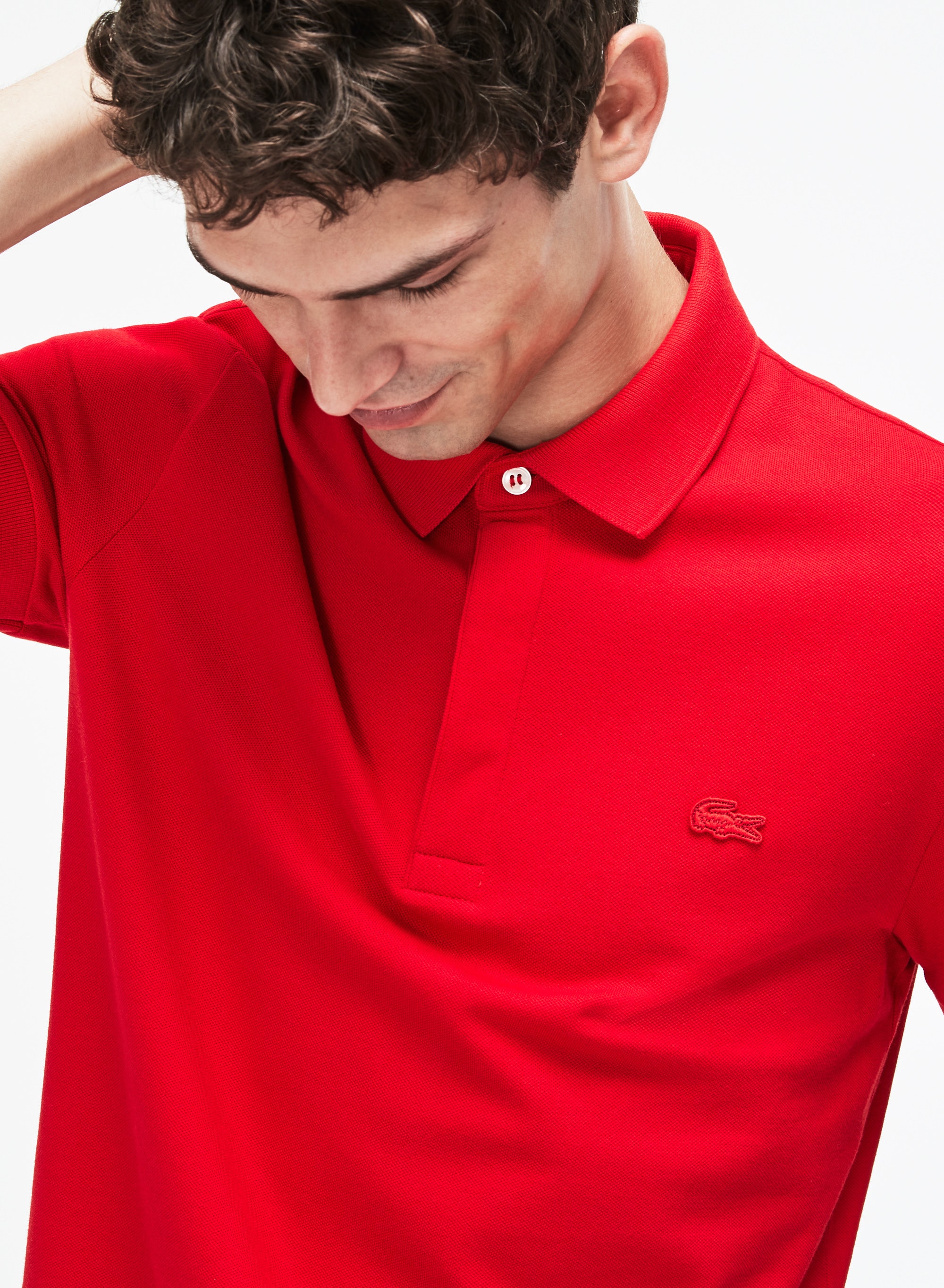 Regular Fit Paris Stretch Pique Polo Shirt
