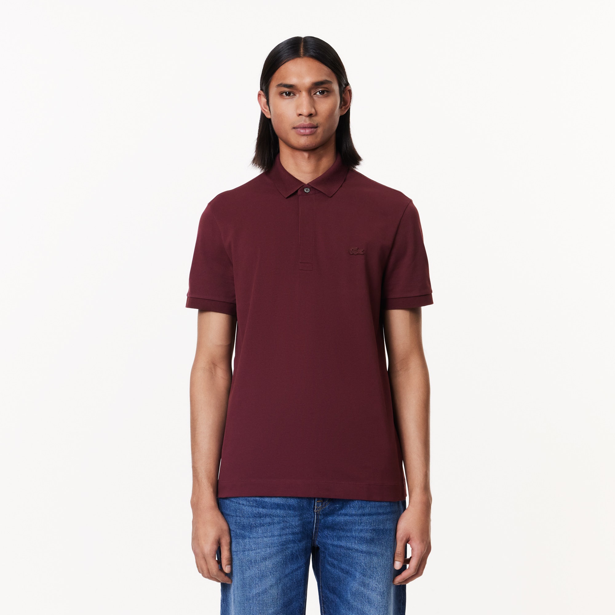 Regular Fit Paris Stretch Pique Polo Shirt
