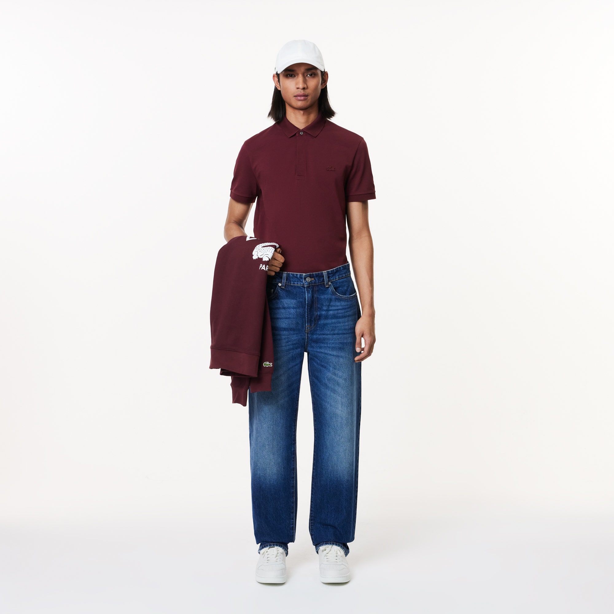 Regular Fit Paris Stretch Pique Polo Shirt
