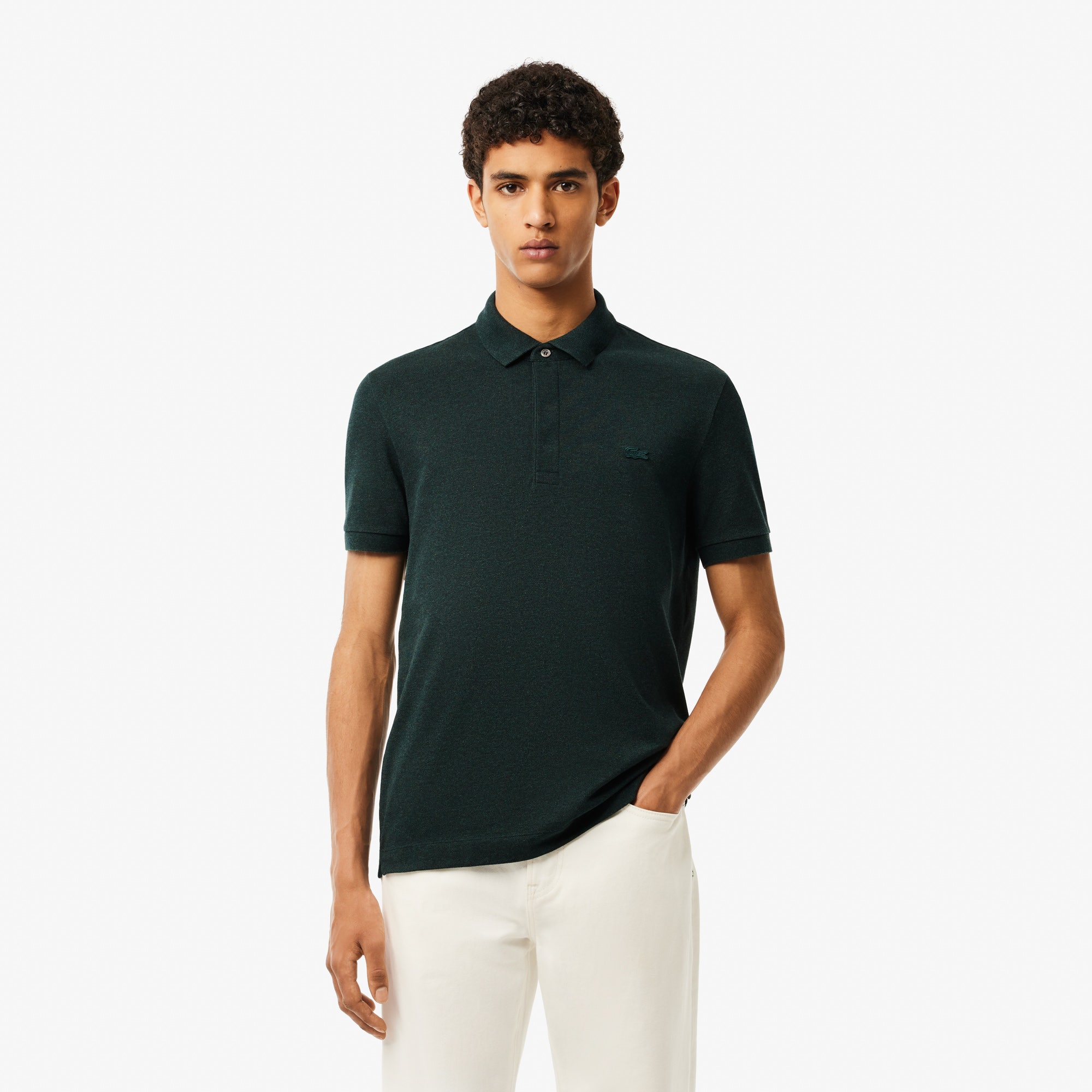 Regular Fit Paris Stretch Pique Polo Shirt