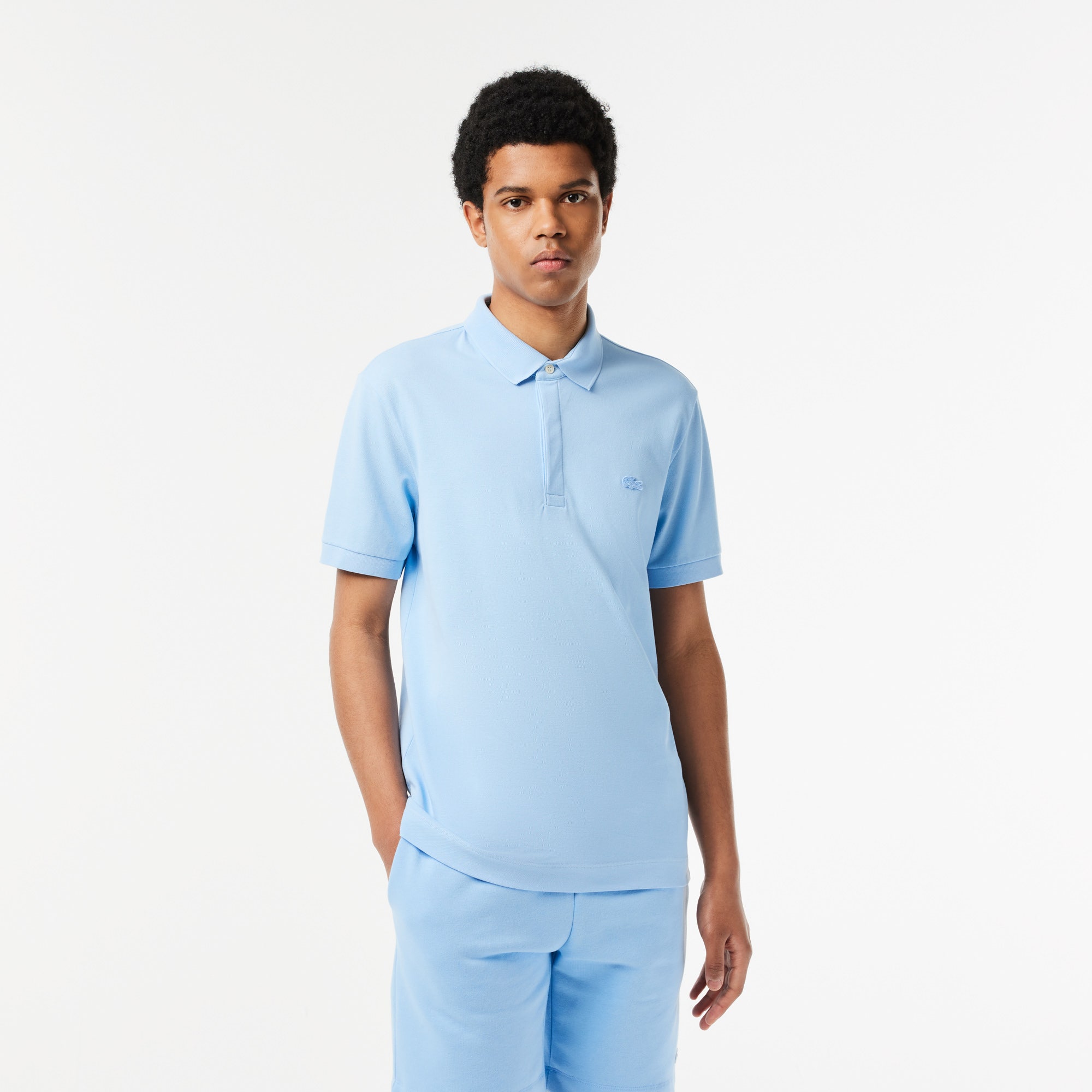 Regular Fit Paris Stretch Pique Polo Shirt