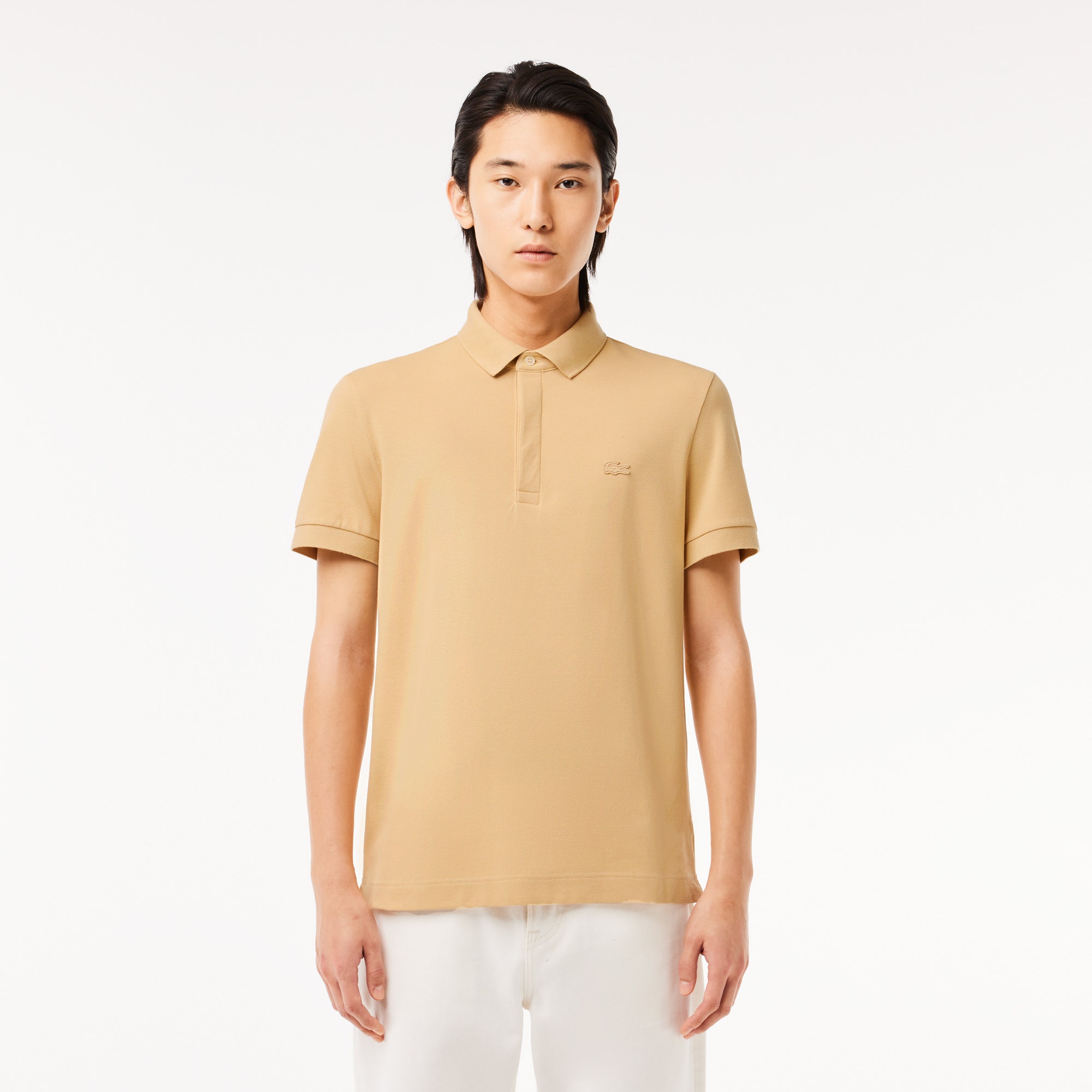 Regular Fit Paris Stretch Pique Polo Shirt