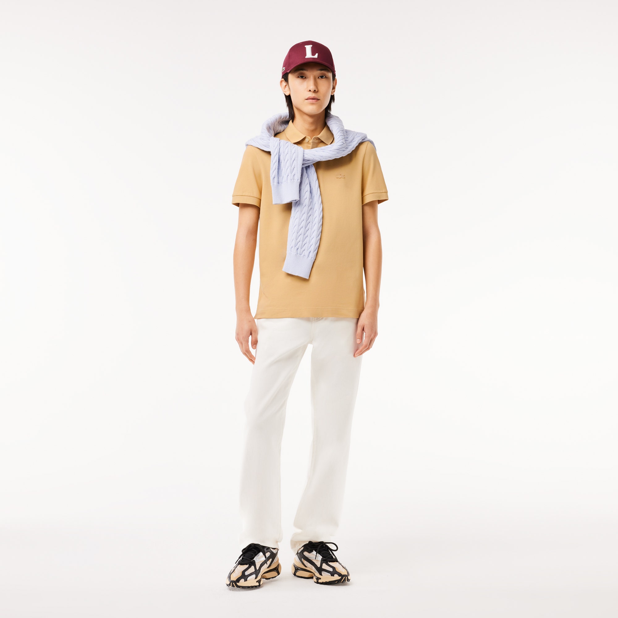 Regular Fit Paris Stretch Pique Polo Shirt