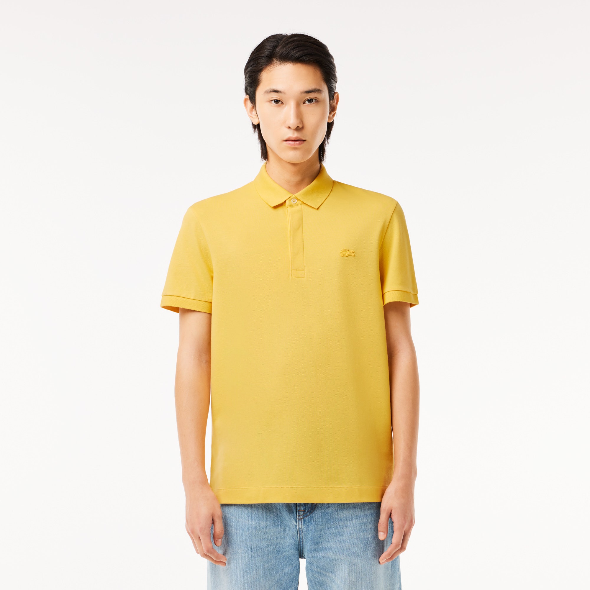 Regular Fit Paris Stretch Pique Polo Shirt