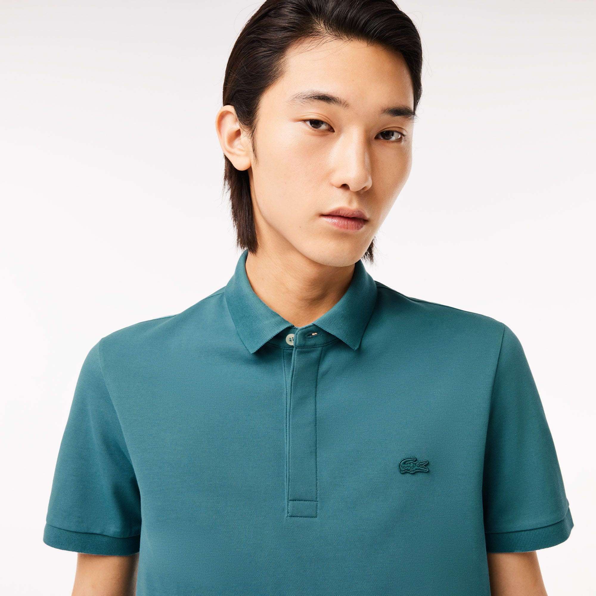 Regular Fit Paris Stretch Pique Polo Shirt