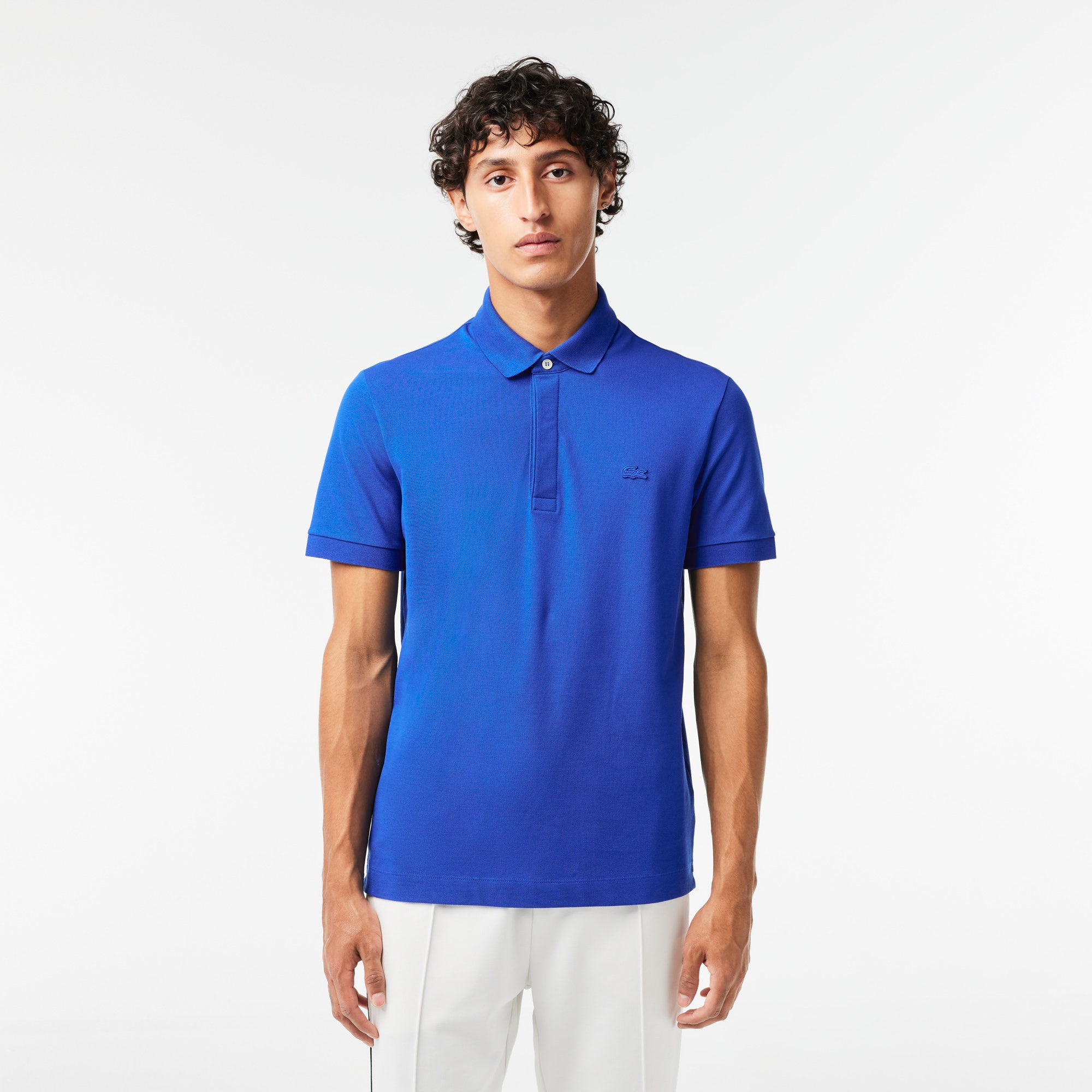 Regular Fit Paris Stretch Pique Polo Shirt