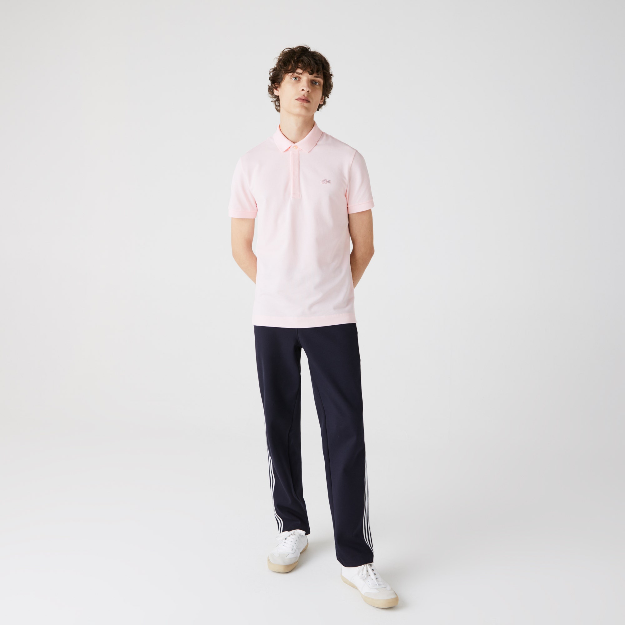 Regular Fit Paris Stretch Pique Polo Shirt
