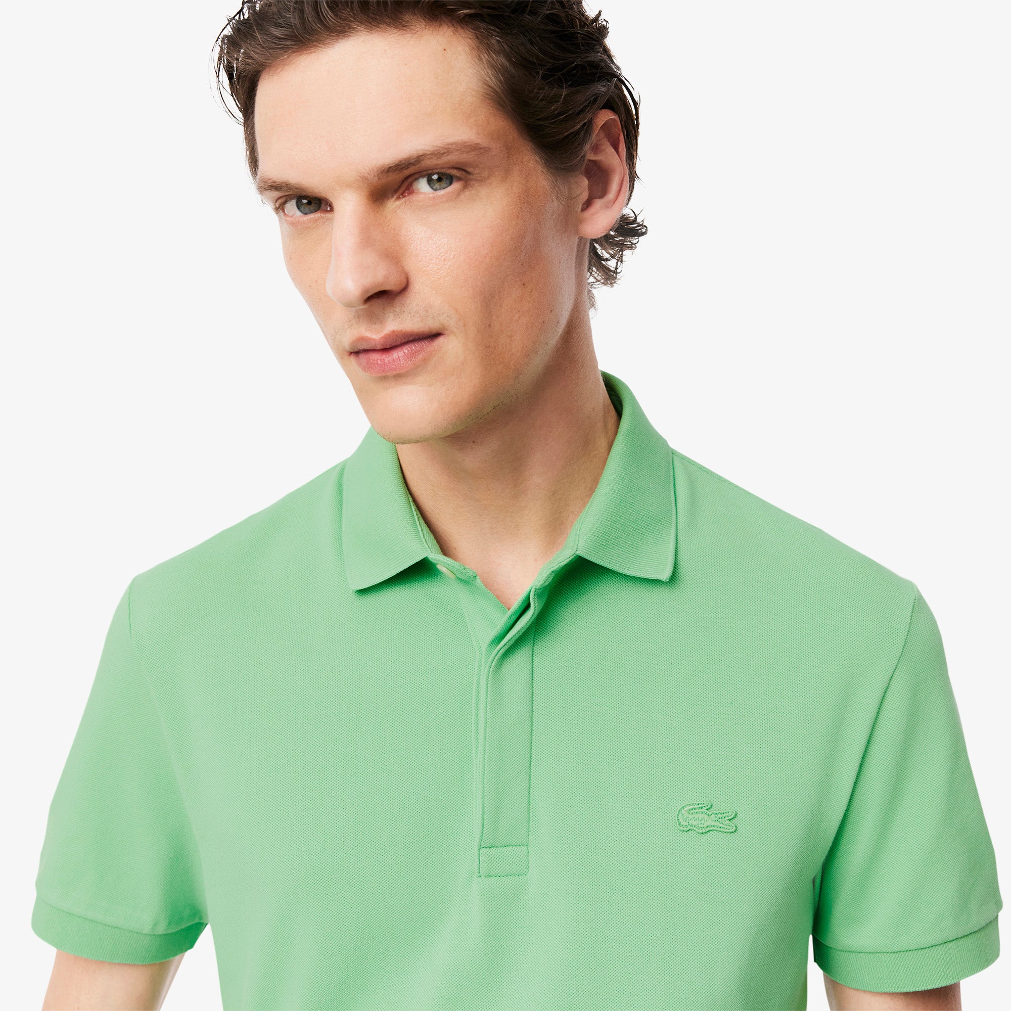 Regular Fit Paris Stretch Pique Polo Shirt
