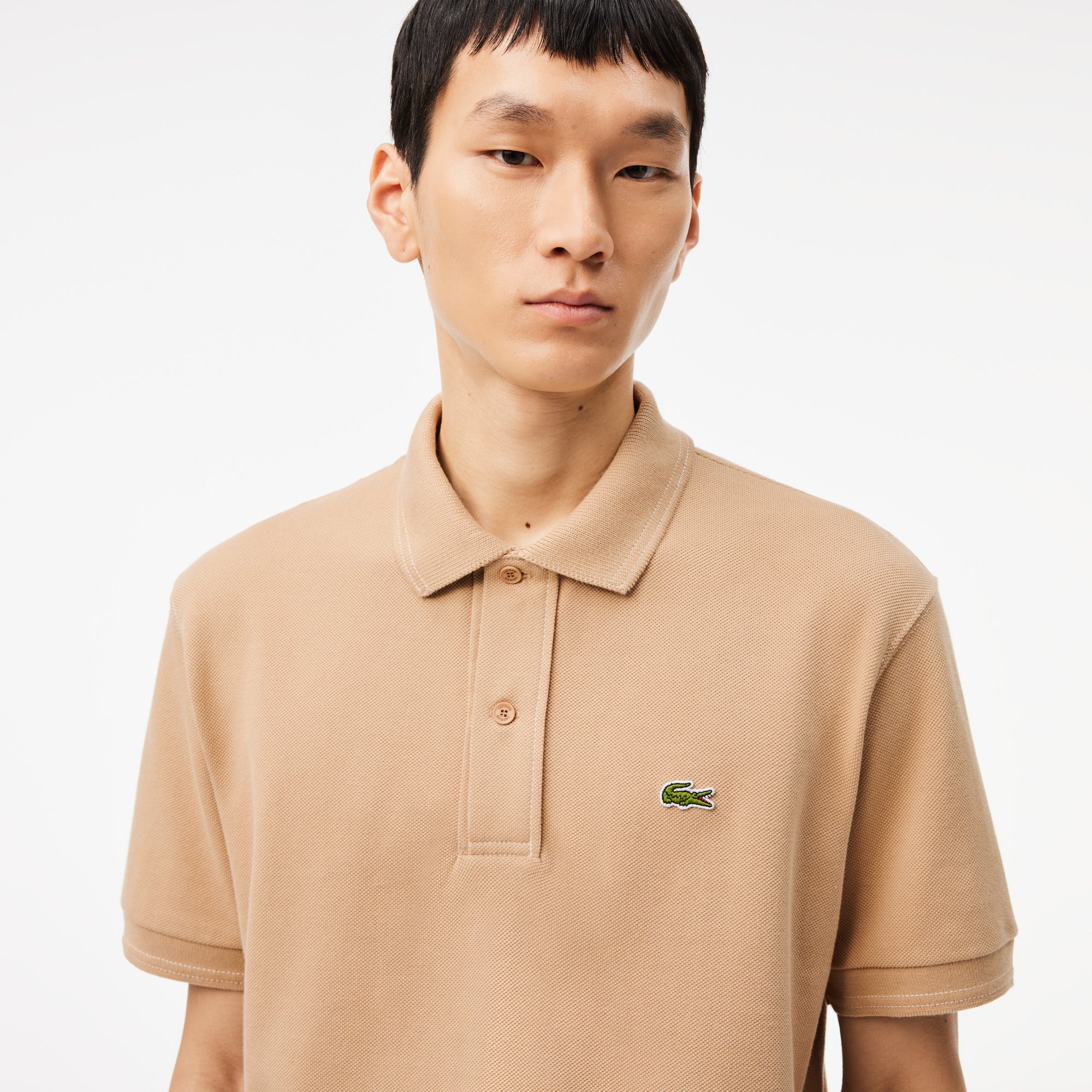 Classic Fit L.12.12 Heavy Pique Polo Shirt