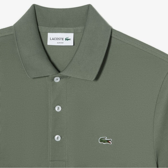 Slim Fit Stretch Piqué Polo Shirt