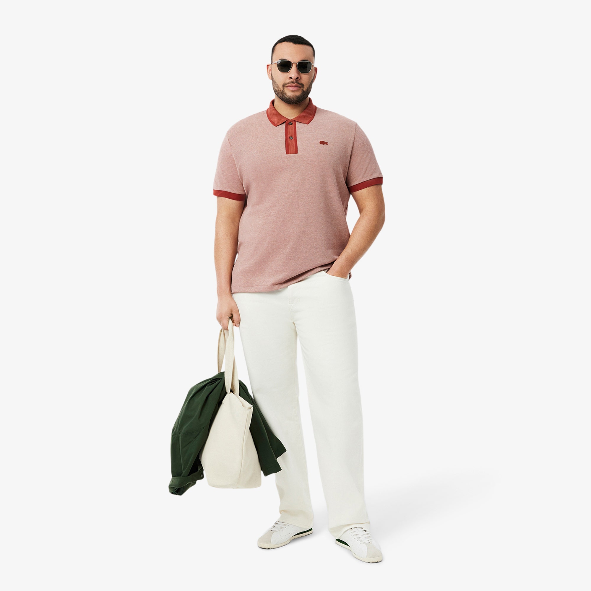 Regular Fit Caviar Pique Polo Shirt
