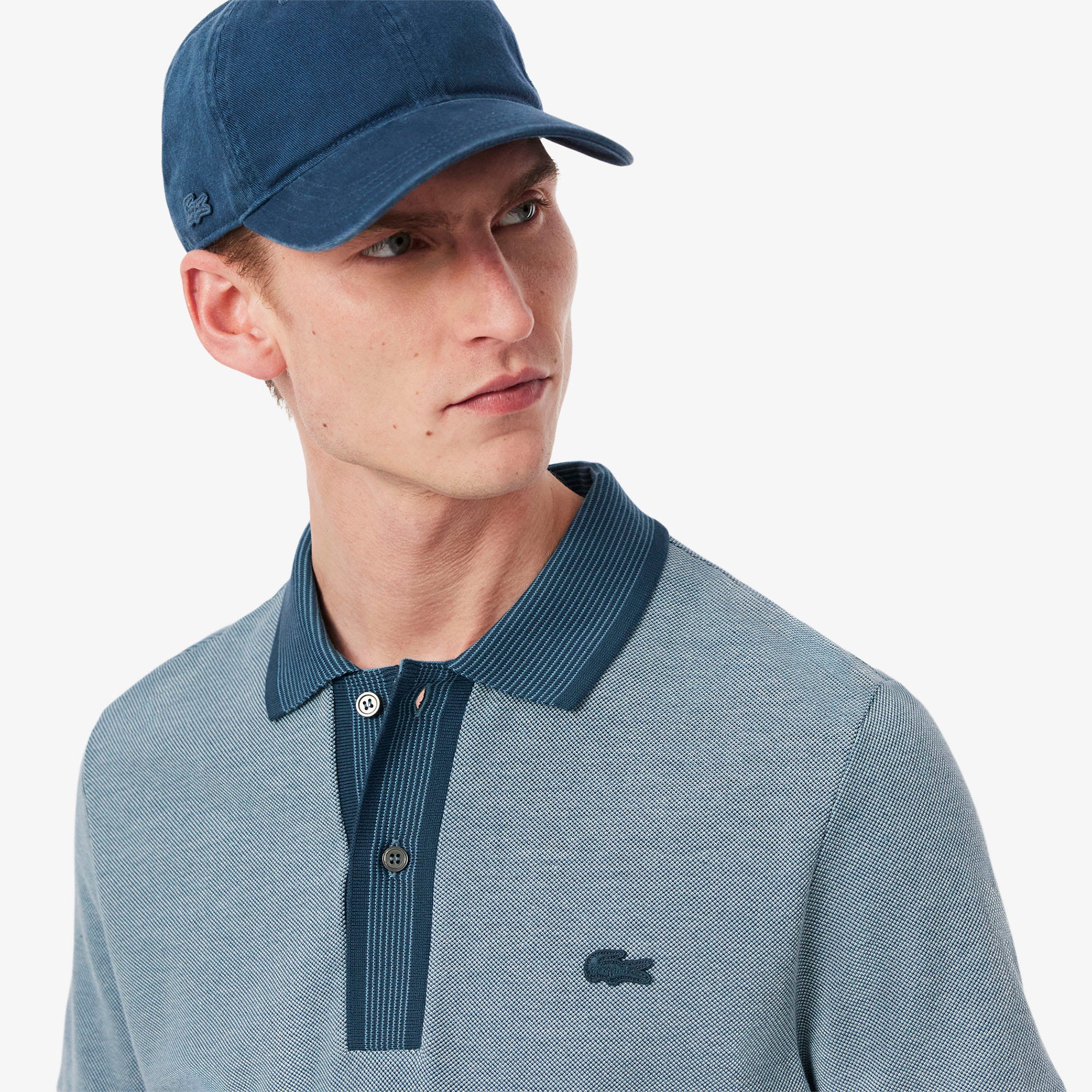 Regular Fit Caviar Pique Polo Shirt