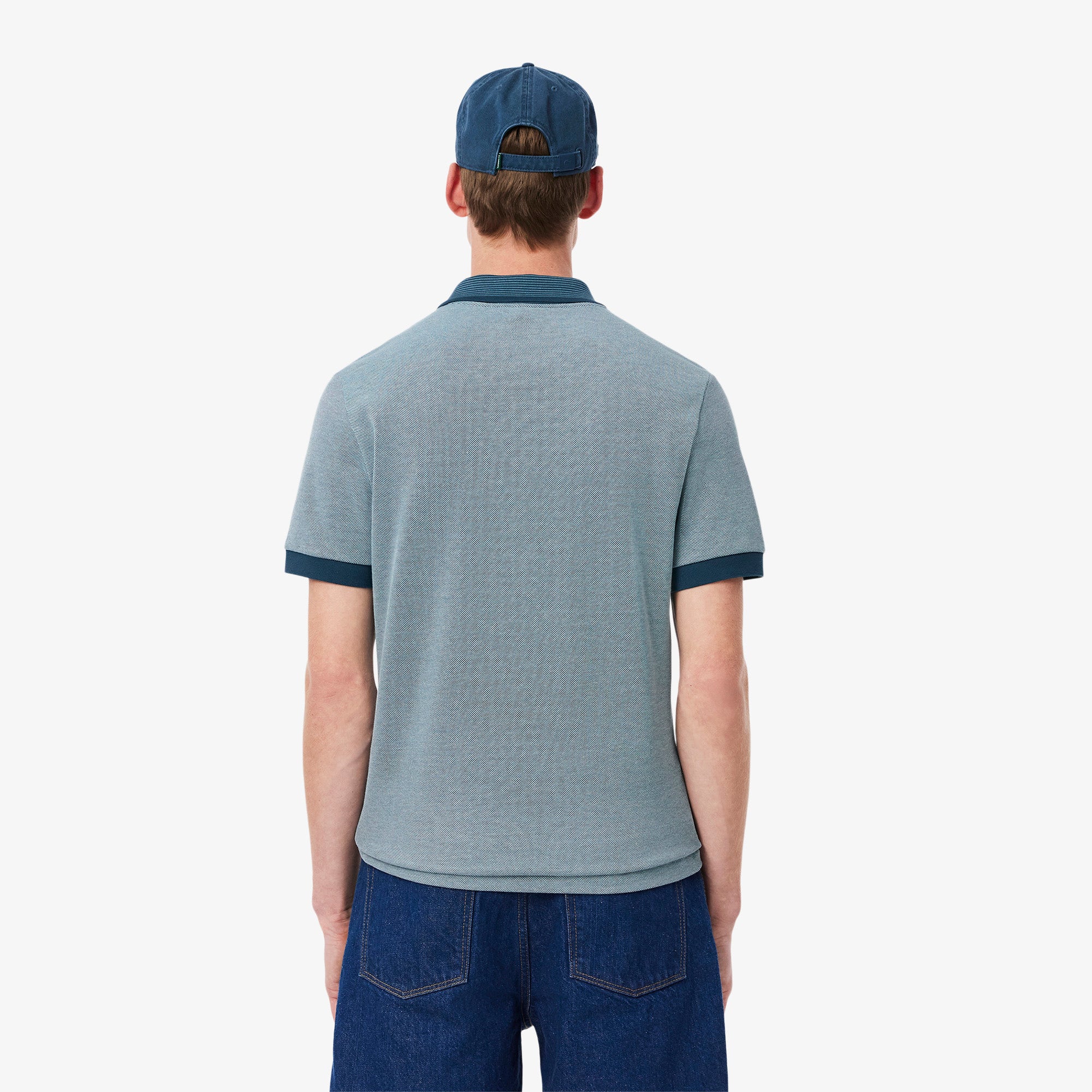 Regular Fit Caviar Pique Polo Shirt