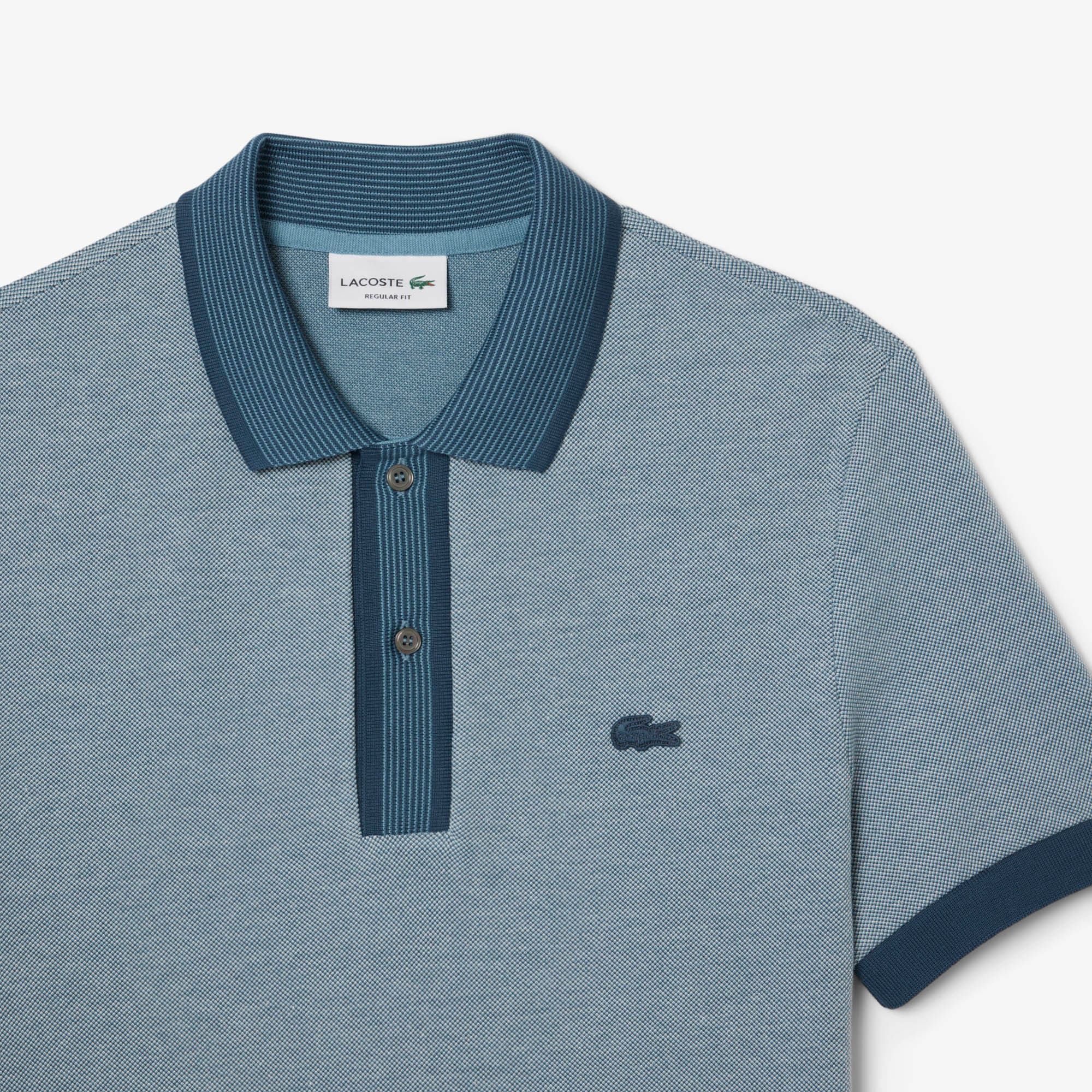 Regular Fit Caviar Pique Polo Shirt